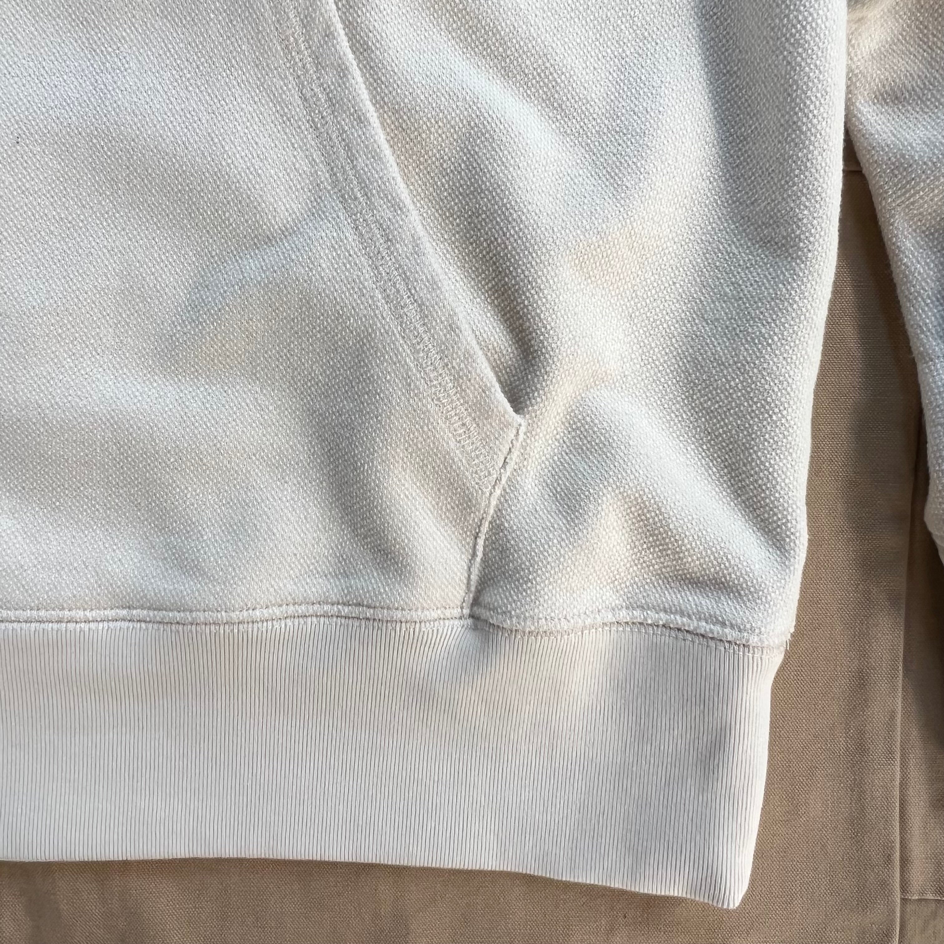 Classic Knit Hoodie, Vintage White