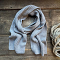 Cashmere Cairn Scarf, Felt Grey