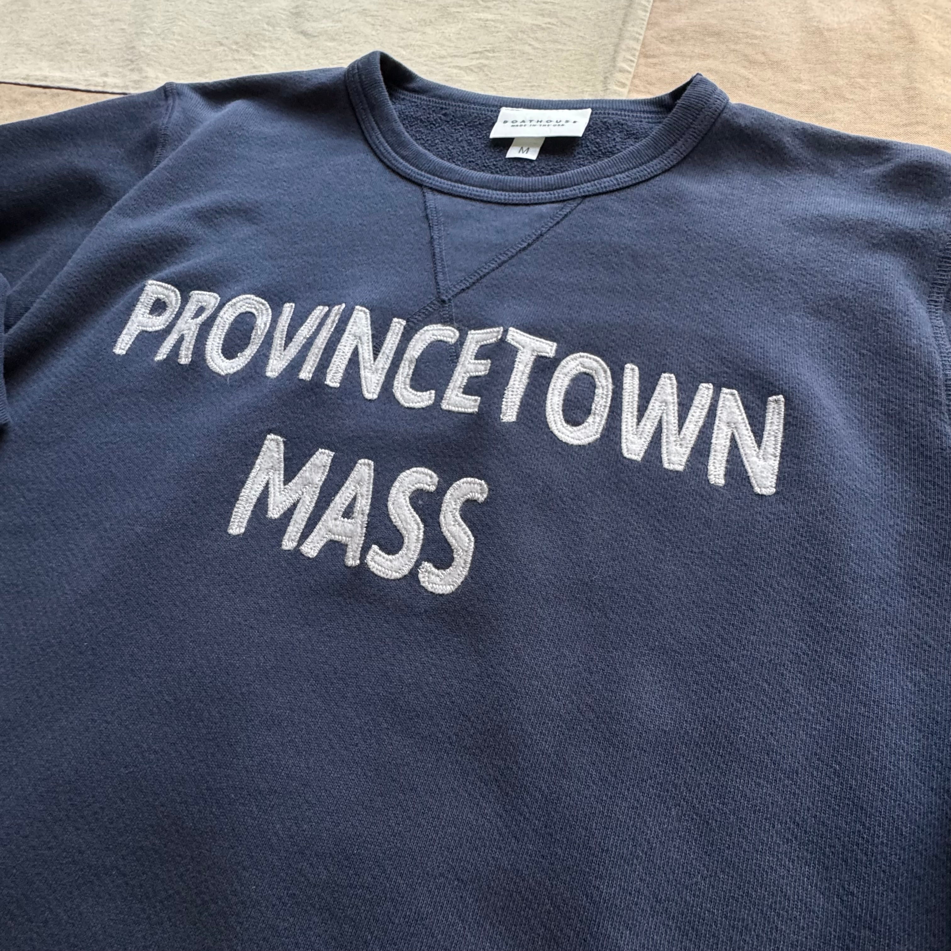 Provincetown MA Crewneck, Navy