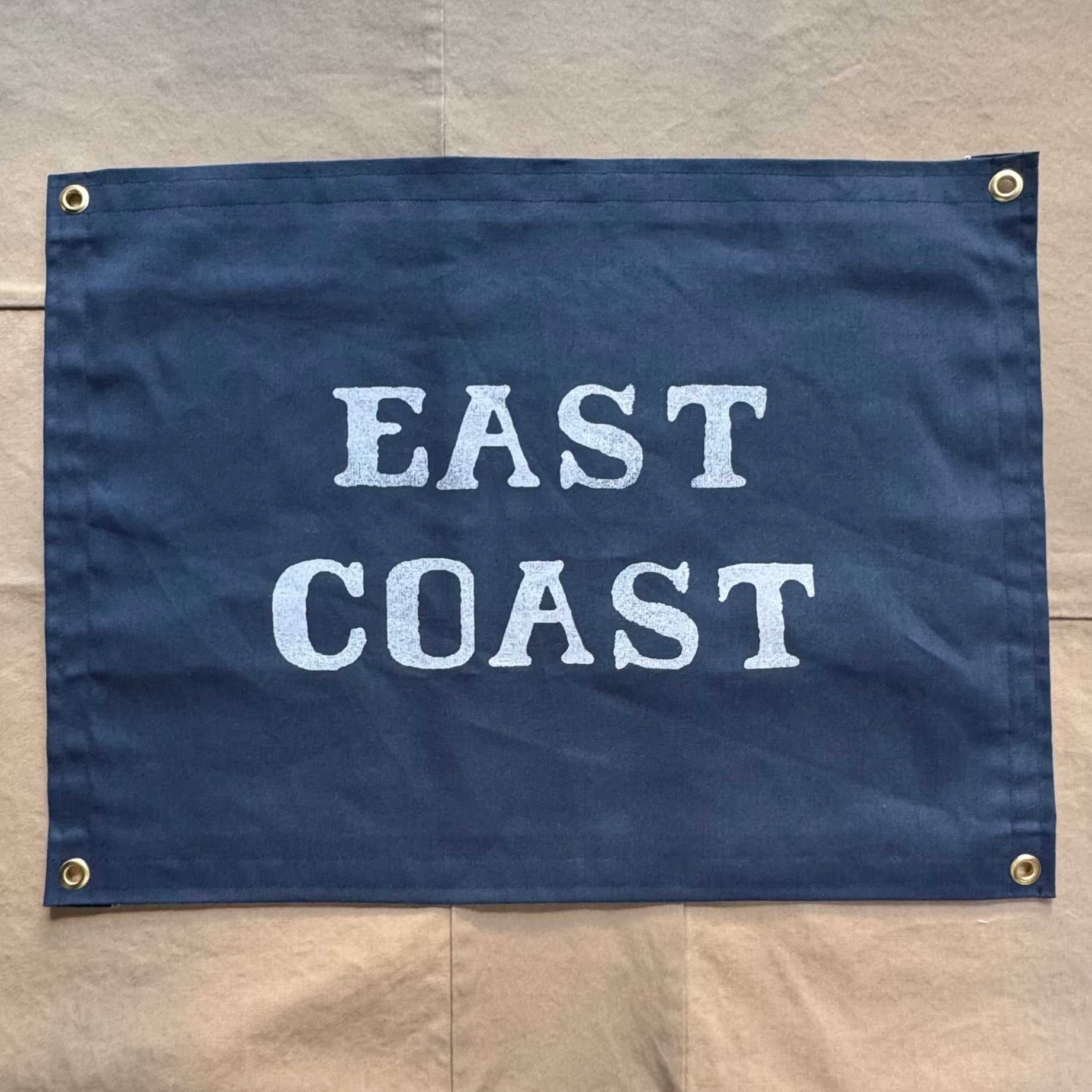 East Coast Canvas Camp Flag, Navy