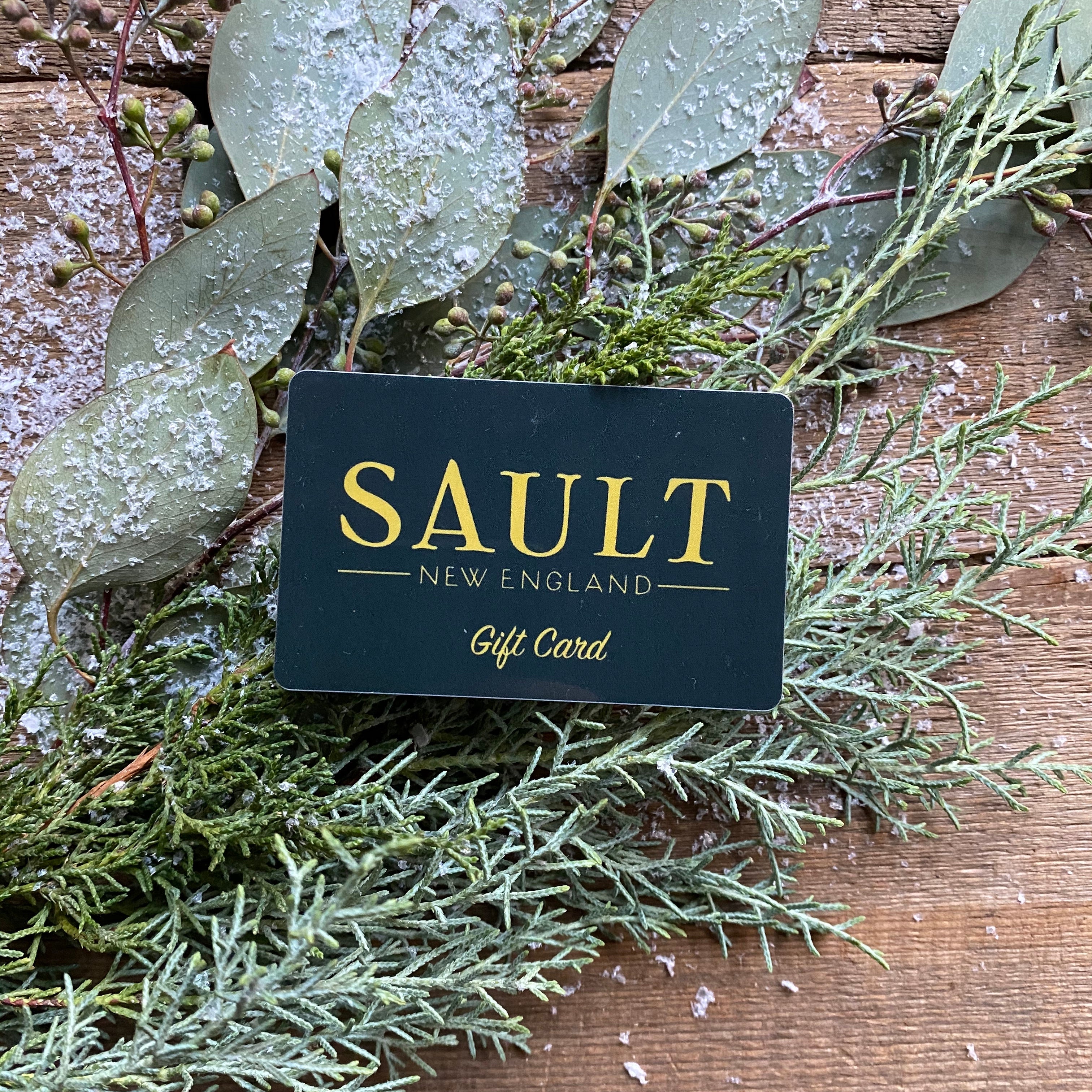 "Gift Card" Sault New England