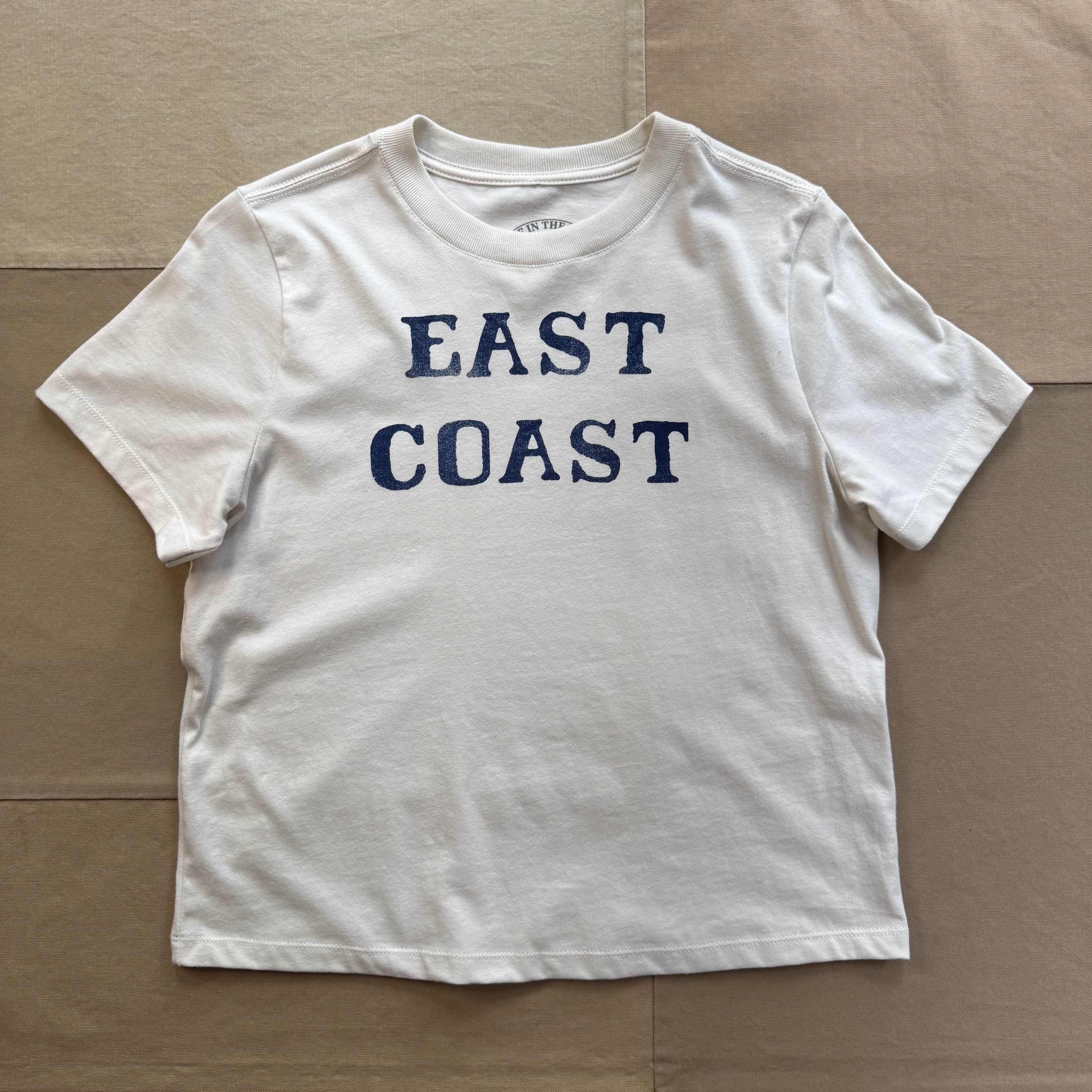 Women's East Coast T-shirt, Vintage White