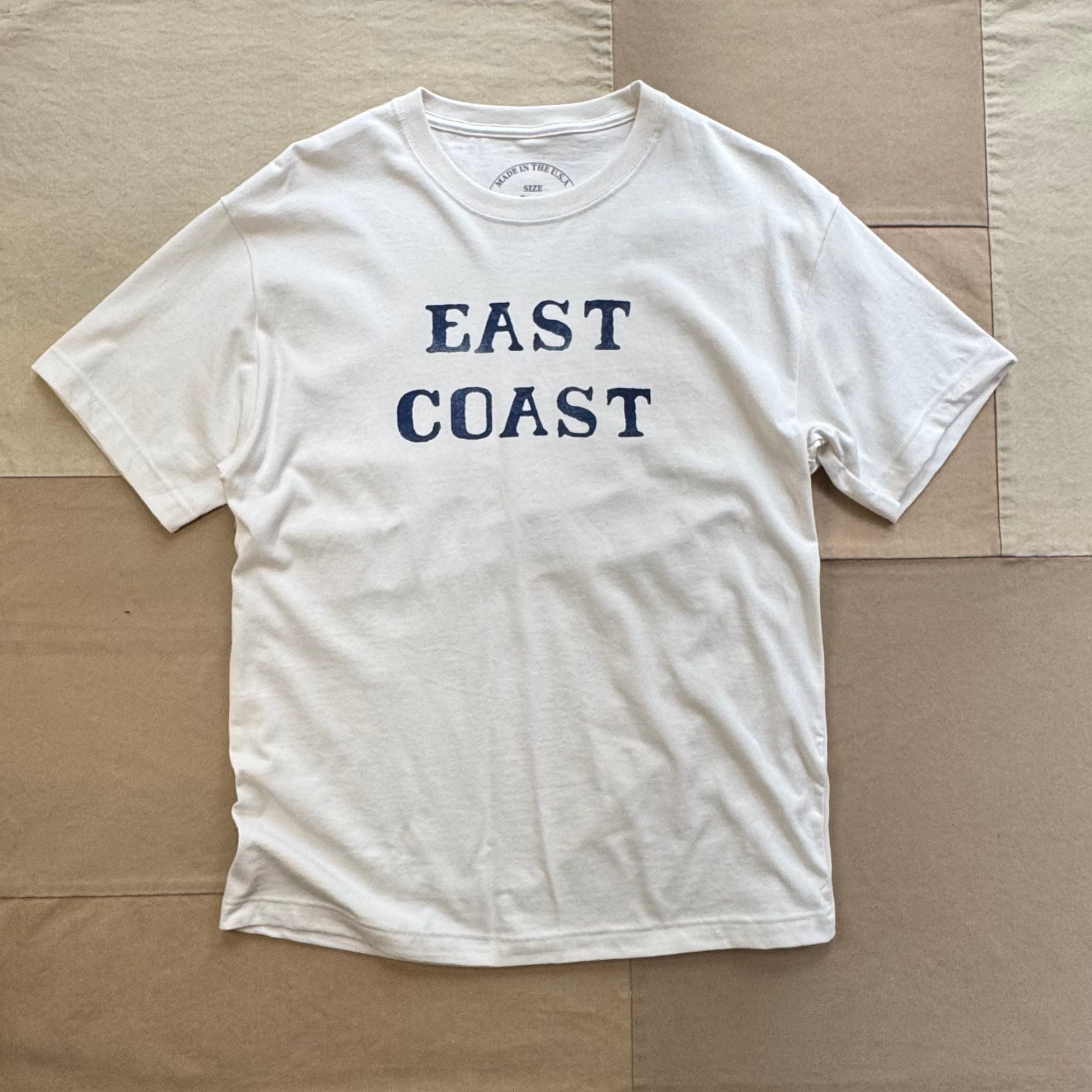 East Coast T-Shirt, Vintage White