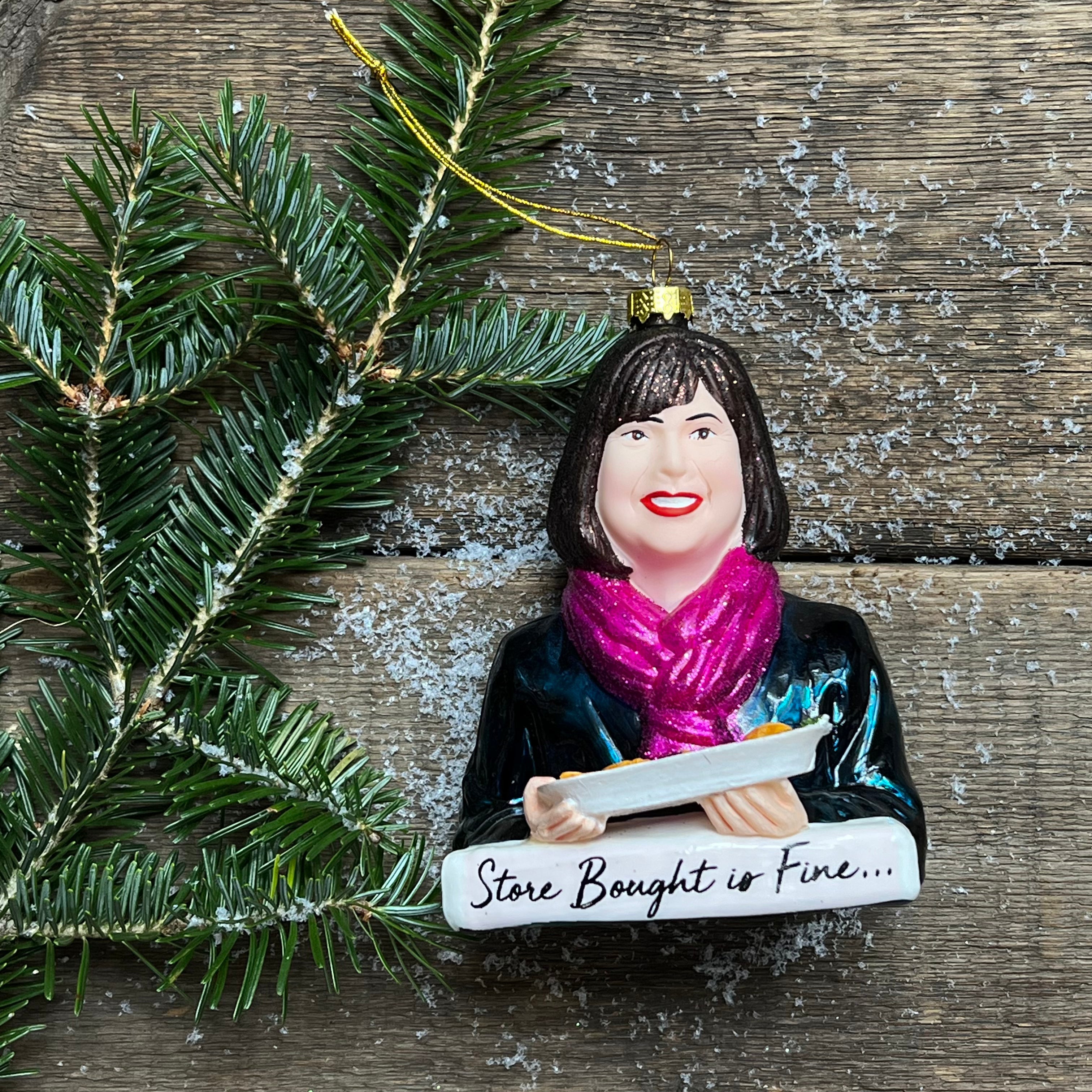 Barefoot Contessa Glass Ornament