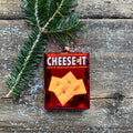 Cheese-It Glass Ornament