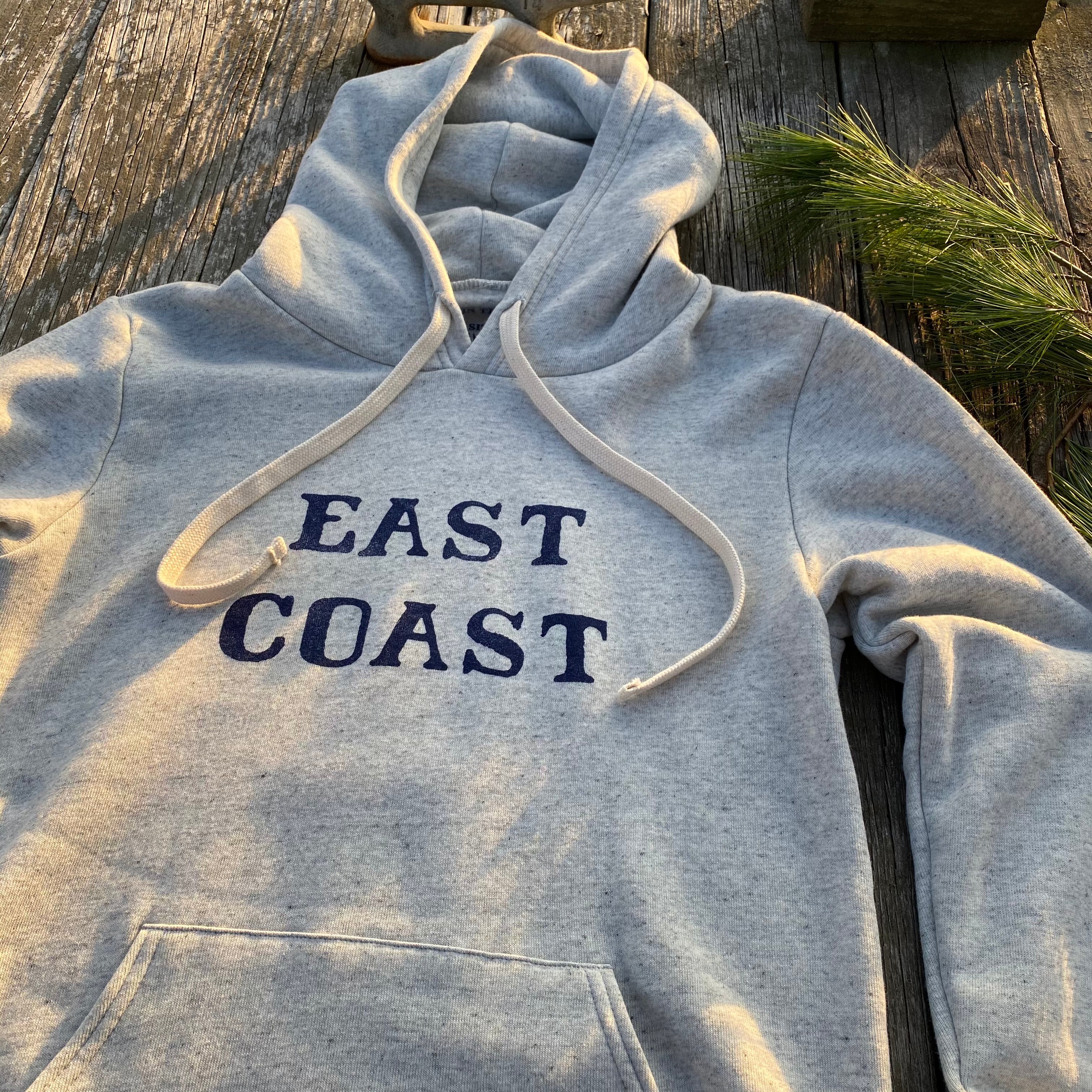 East Coast Pullover Hoodie, Ash