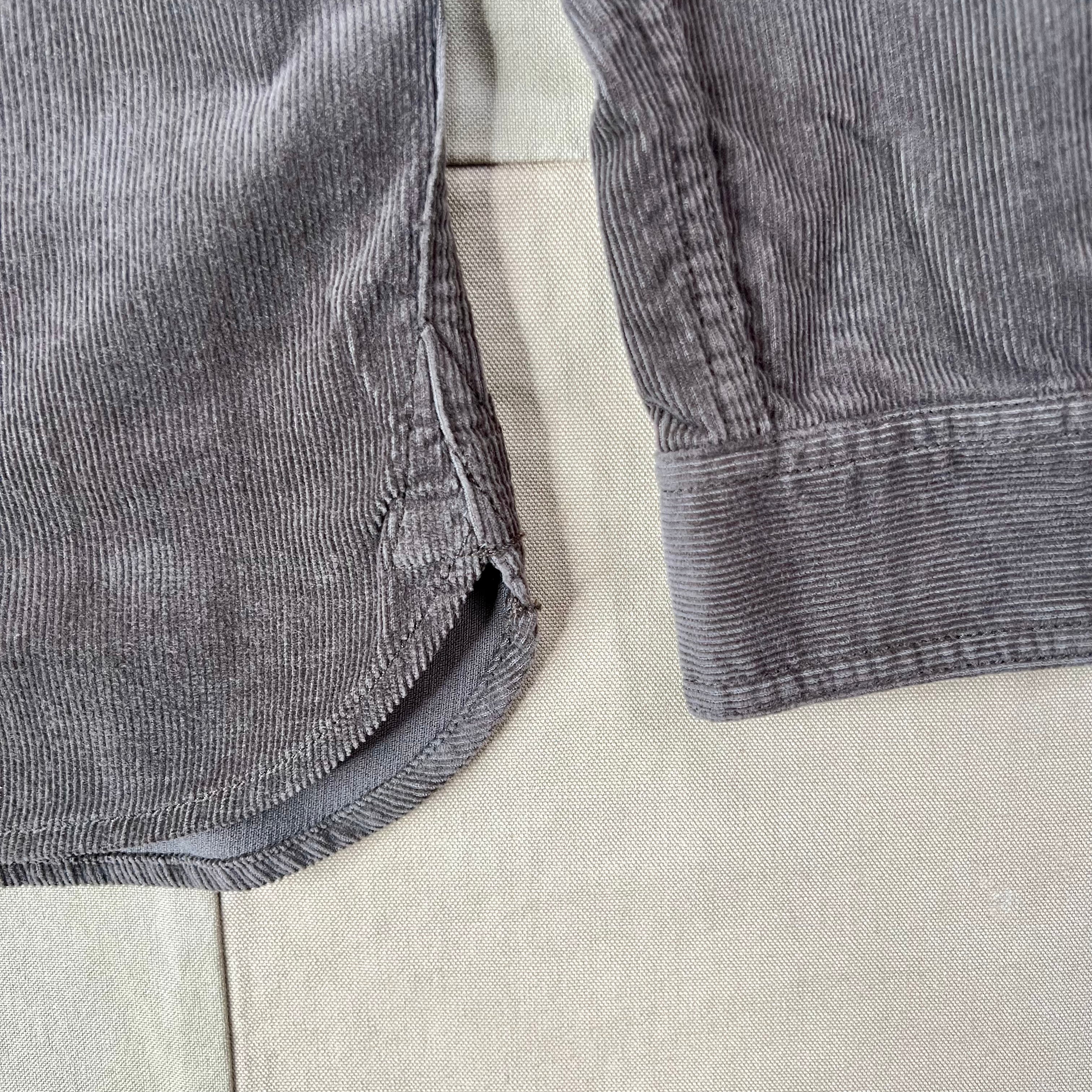 Carter Popover in Fine Wale Corduroy, Umber