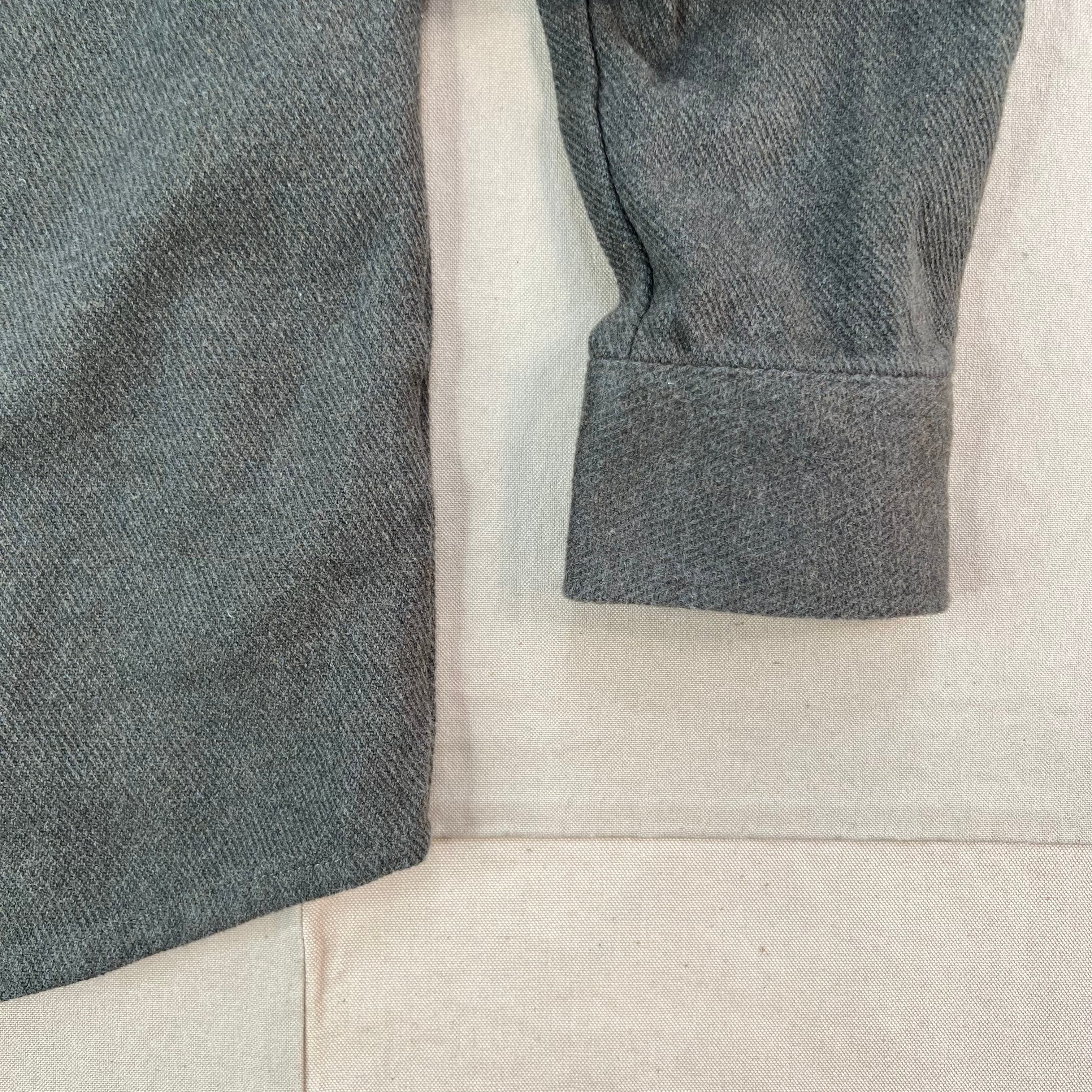 Flannel Work Shirt, Olive