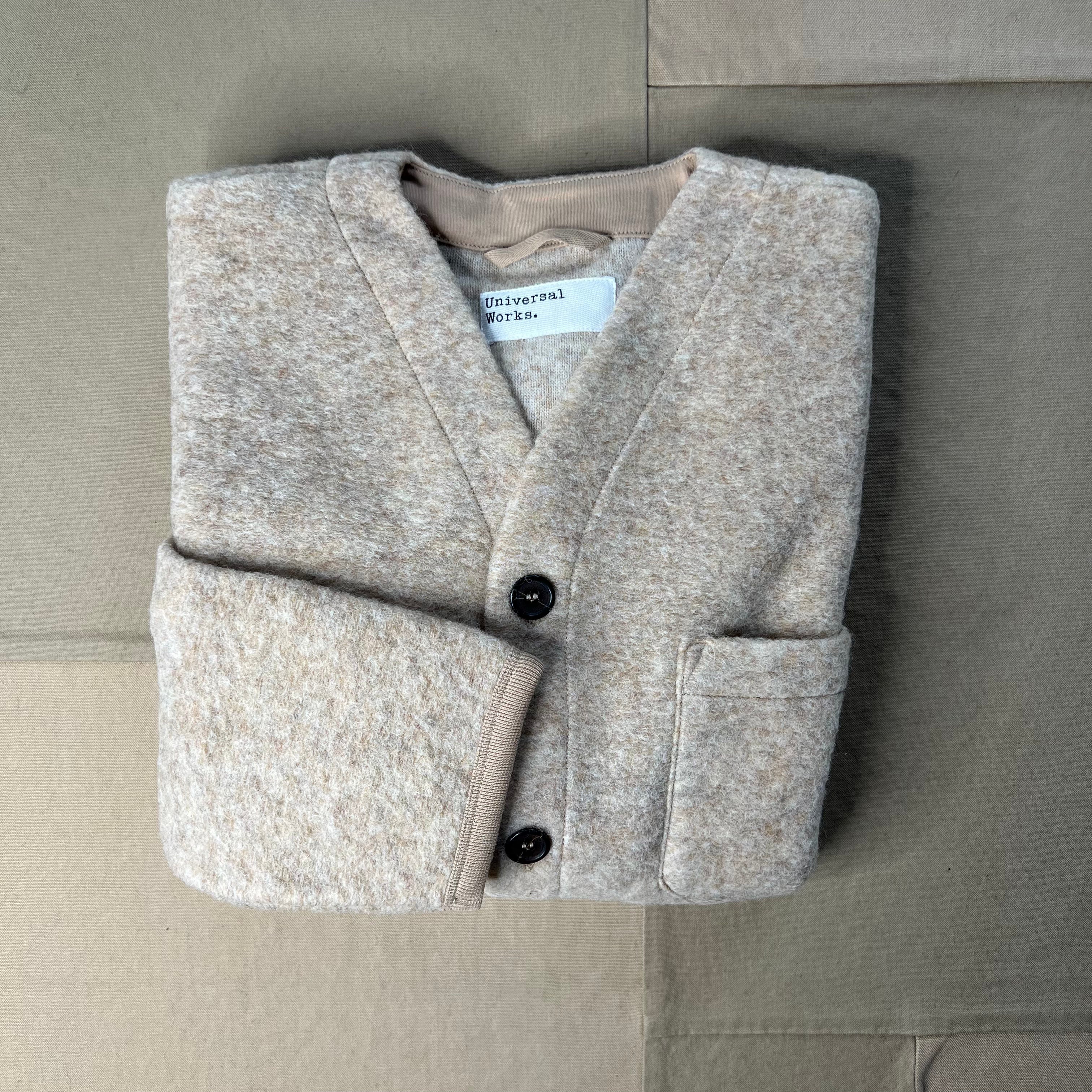 Cardigan Wool Fleece, Fawn