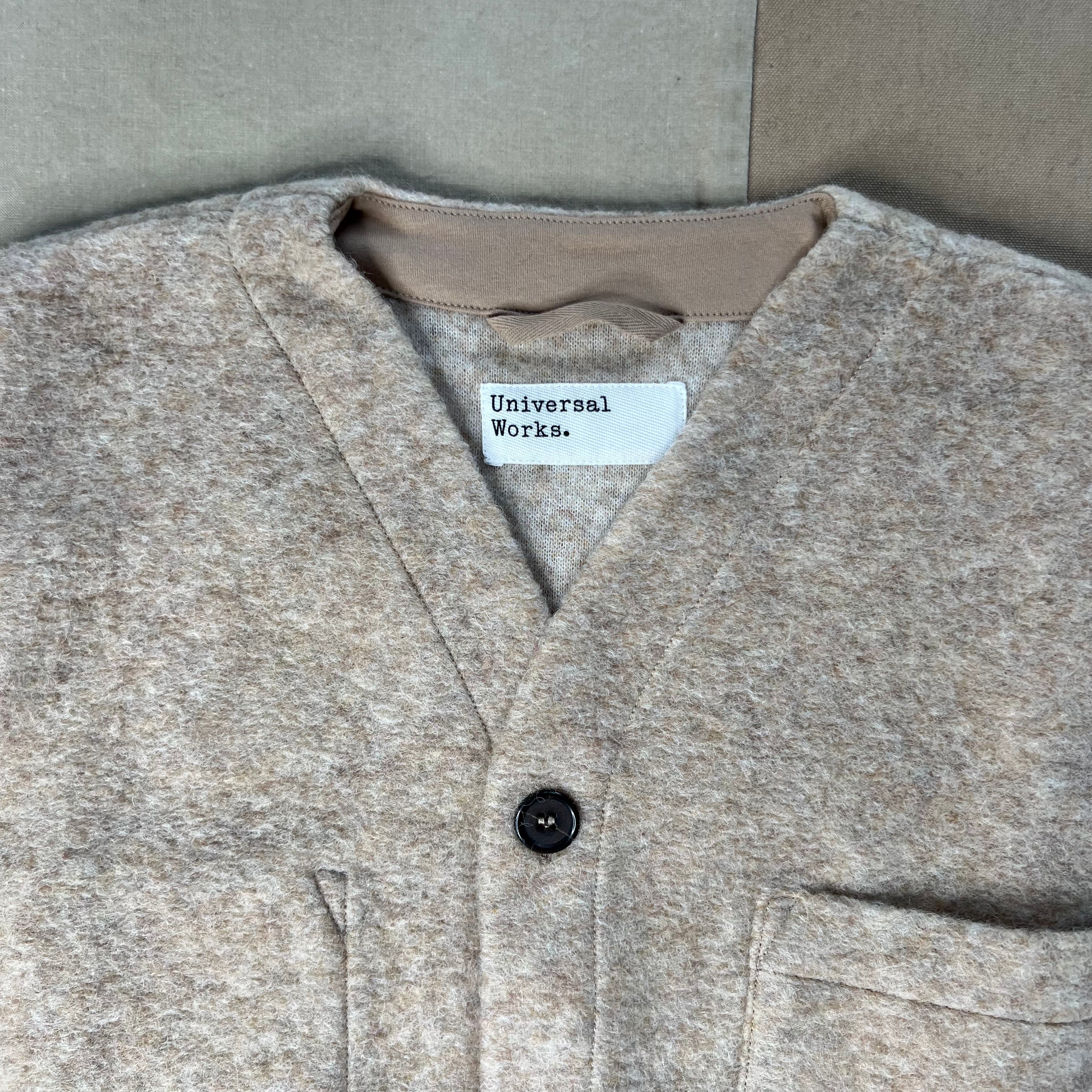 Cardigan Wool Fleece, Fawn