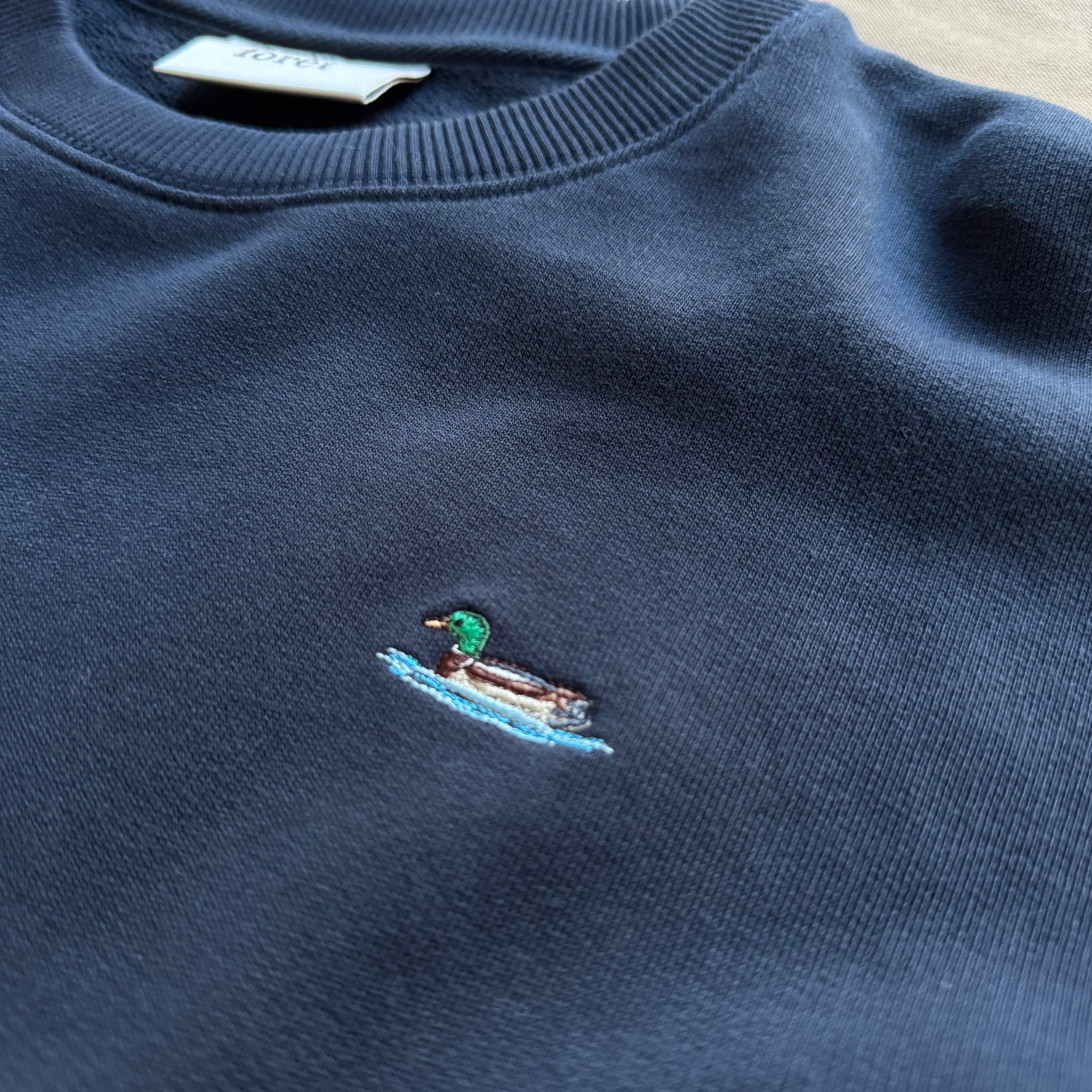 Duck Sweatshirt, Navy