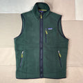 Men's Retro Pile Vest, Old Growth Green