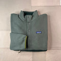 Men's Retro Pile Half-Snap Pullover, Old Growth Green