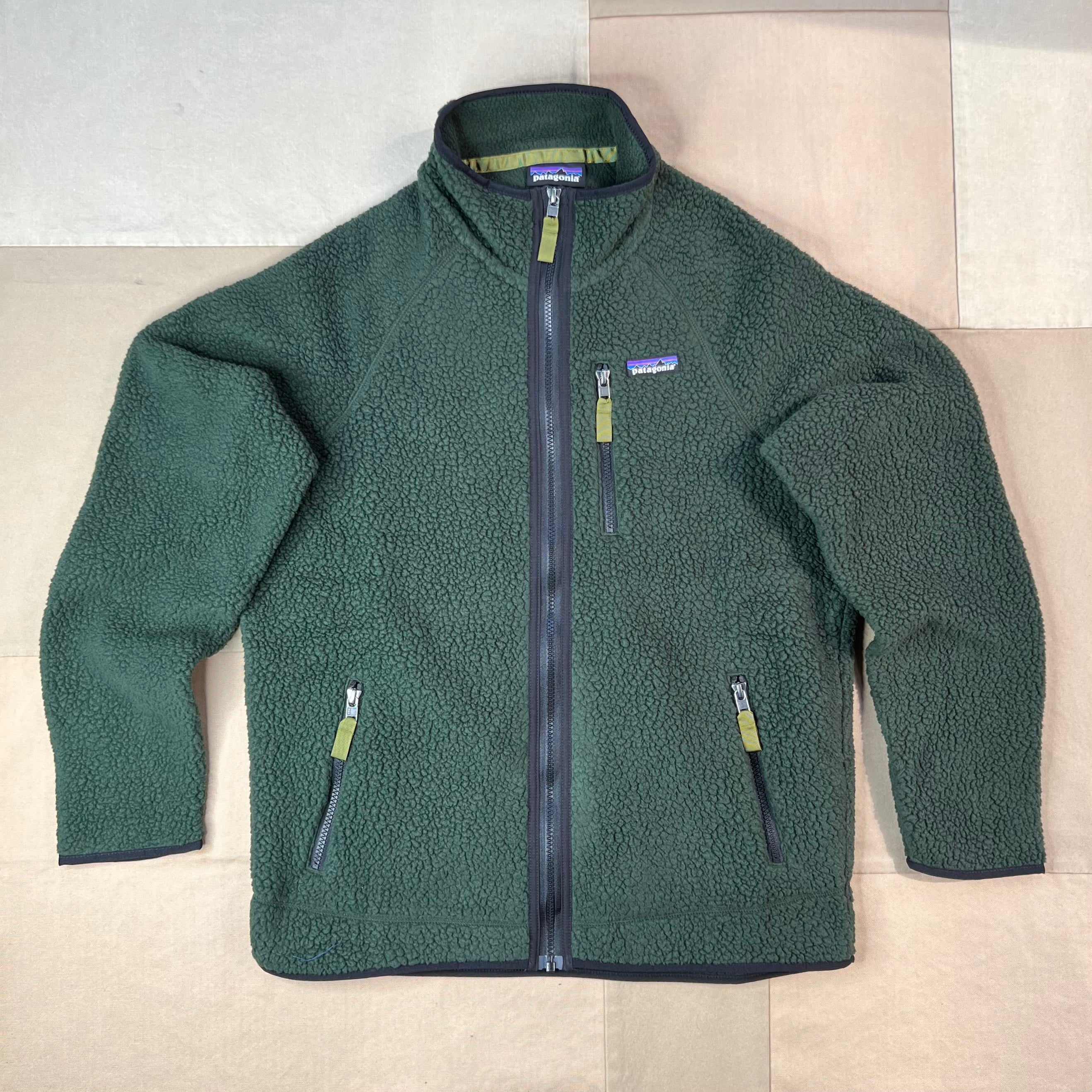 Men's Retro Pile Jacket, Old Growth Green