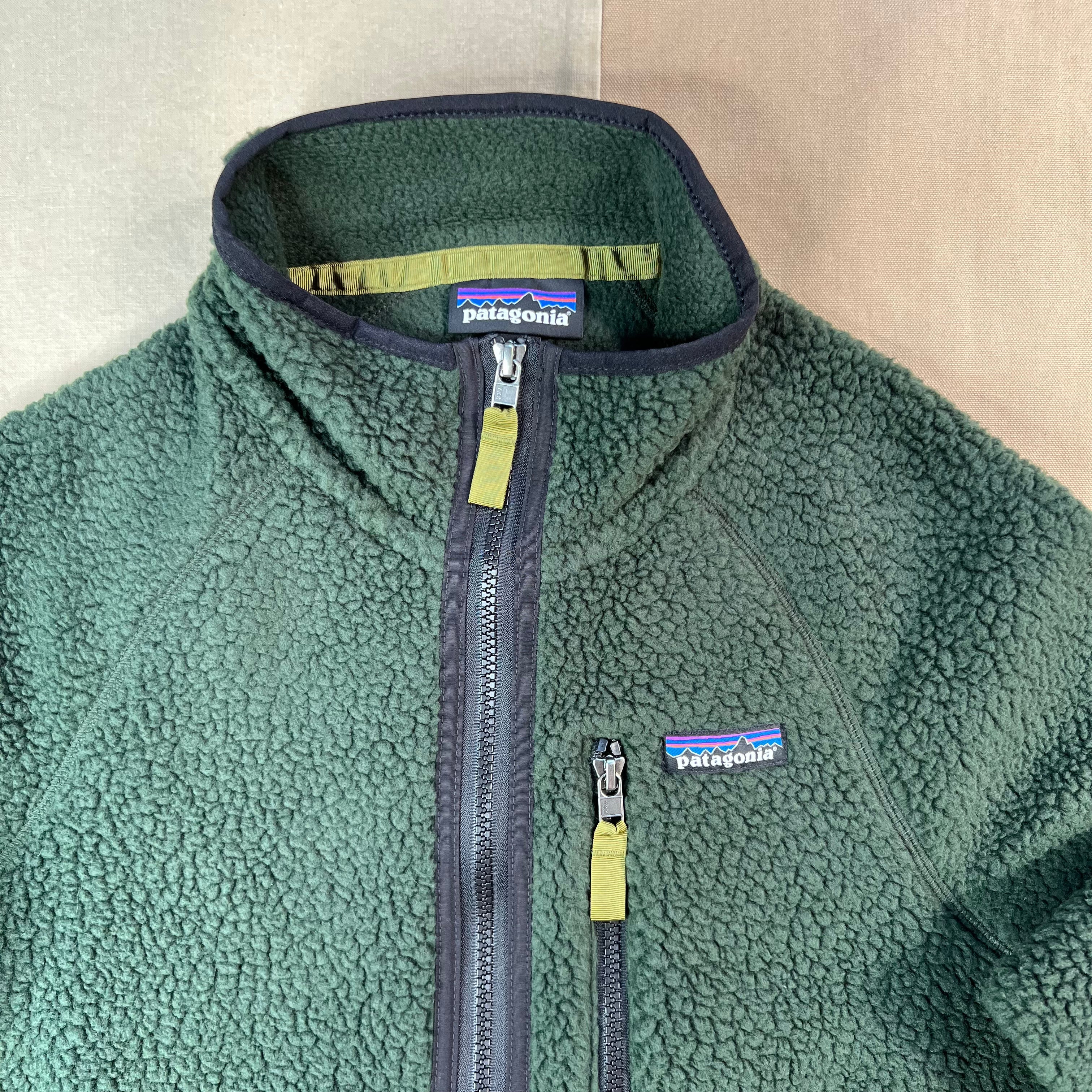 Men's Retro Pile Jacket, Old Growth Green