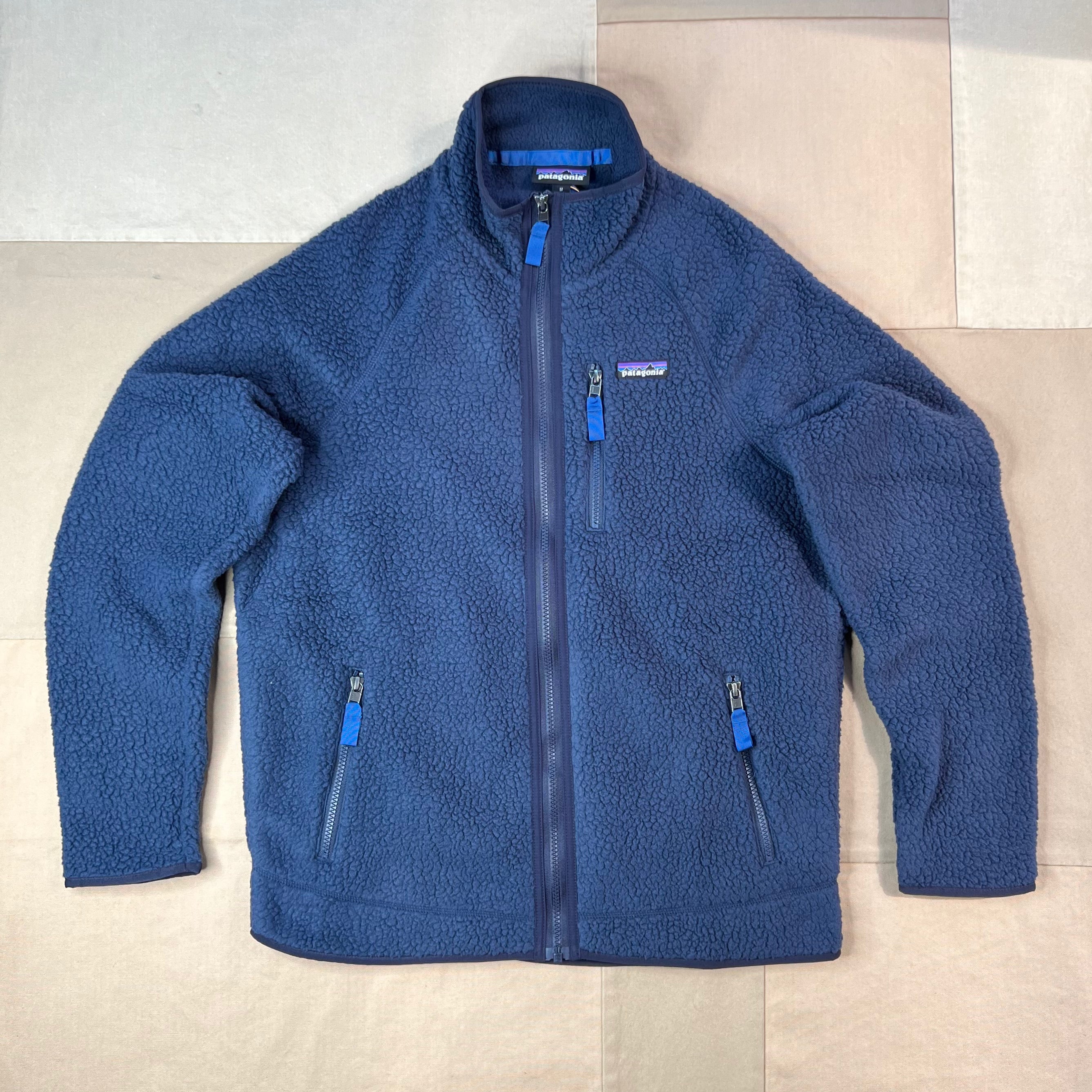 Men's Retro Pile Jacket, New Navy
