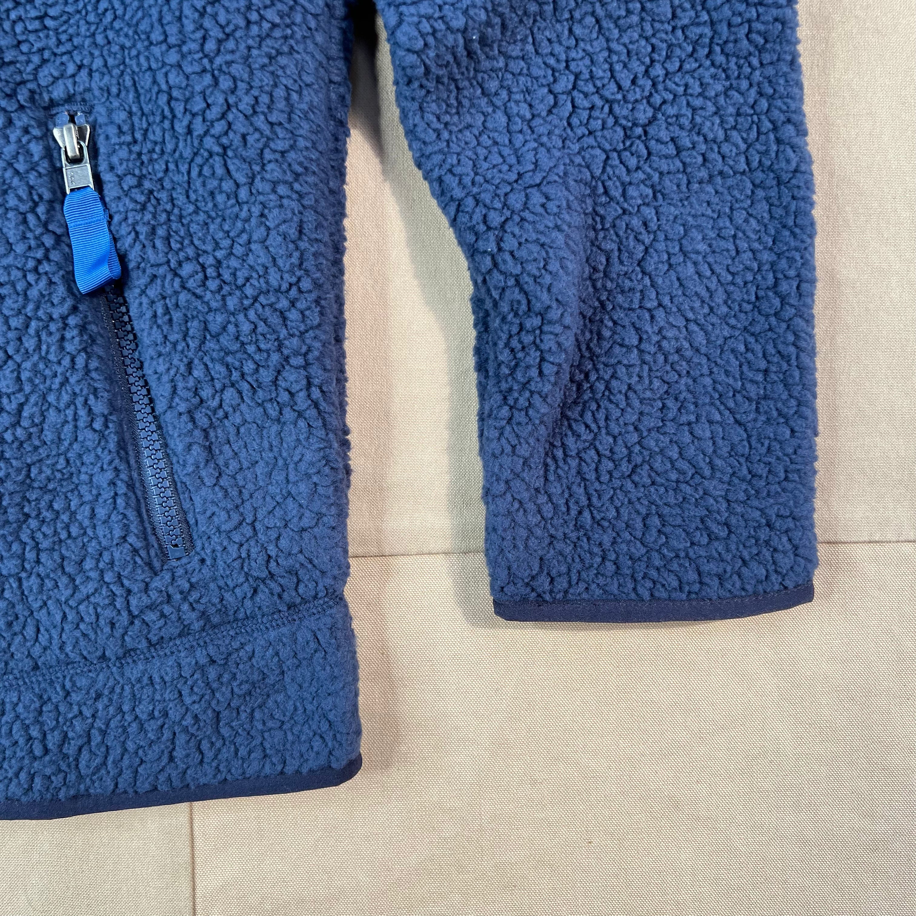 Men's Retro Pile Jacket, New Navy