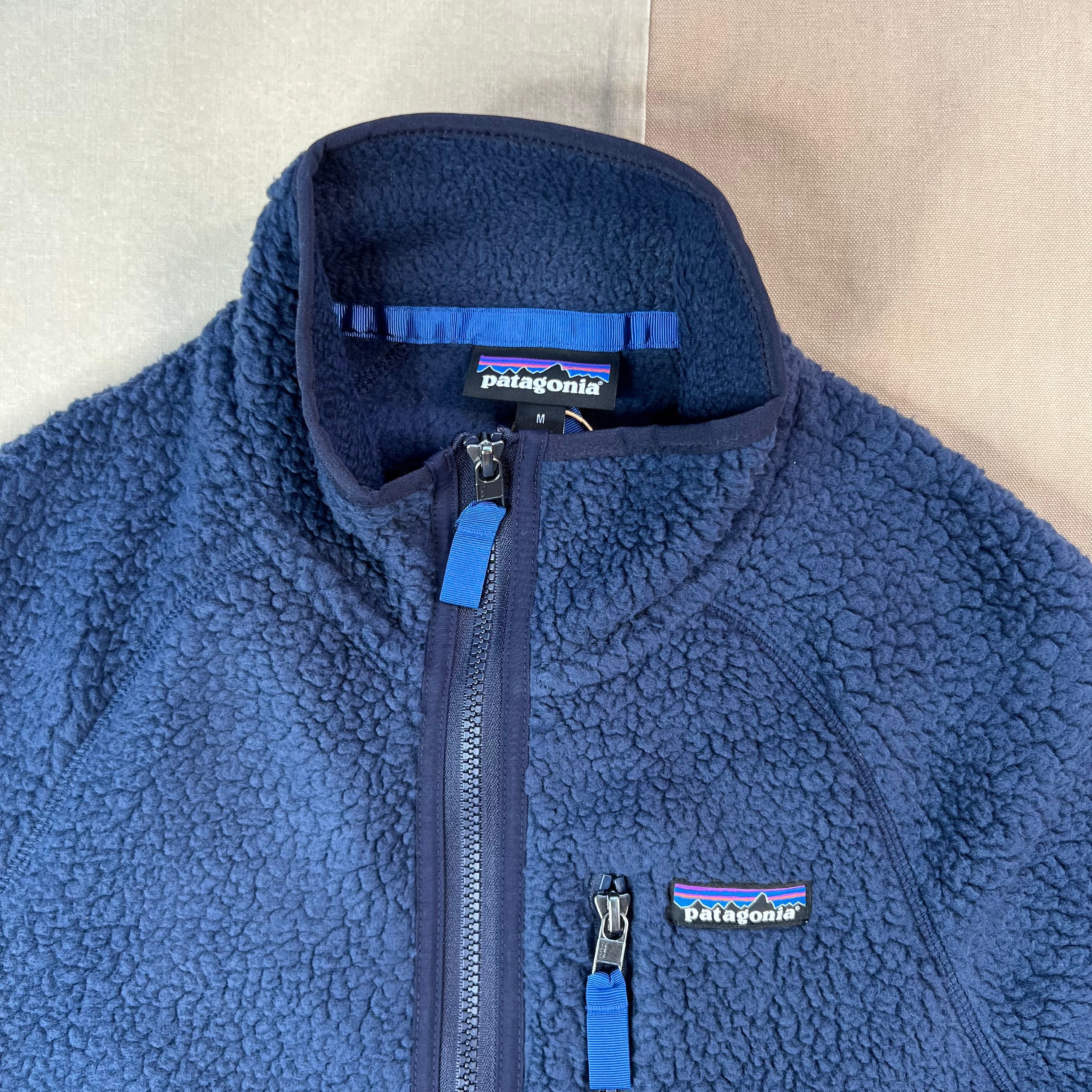 Men's Retro Pile Jacket, New Navy