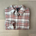Women's Fjord Flannel Shirt, River Plaid: Potters Red