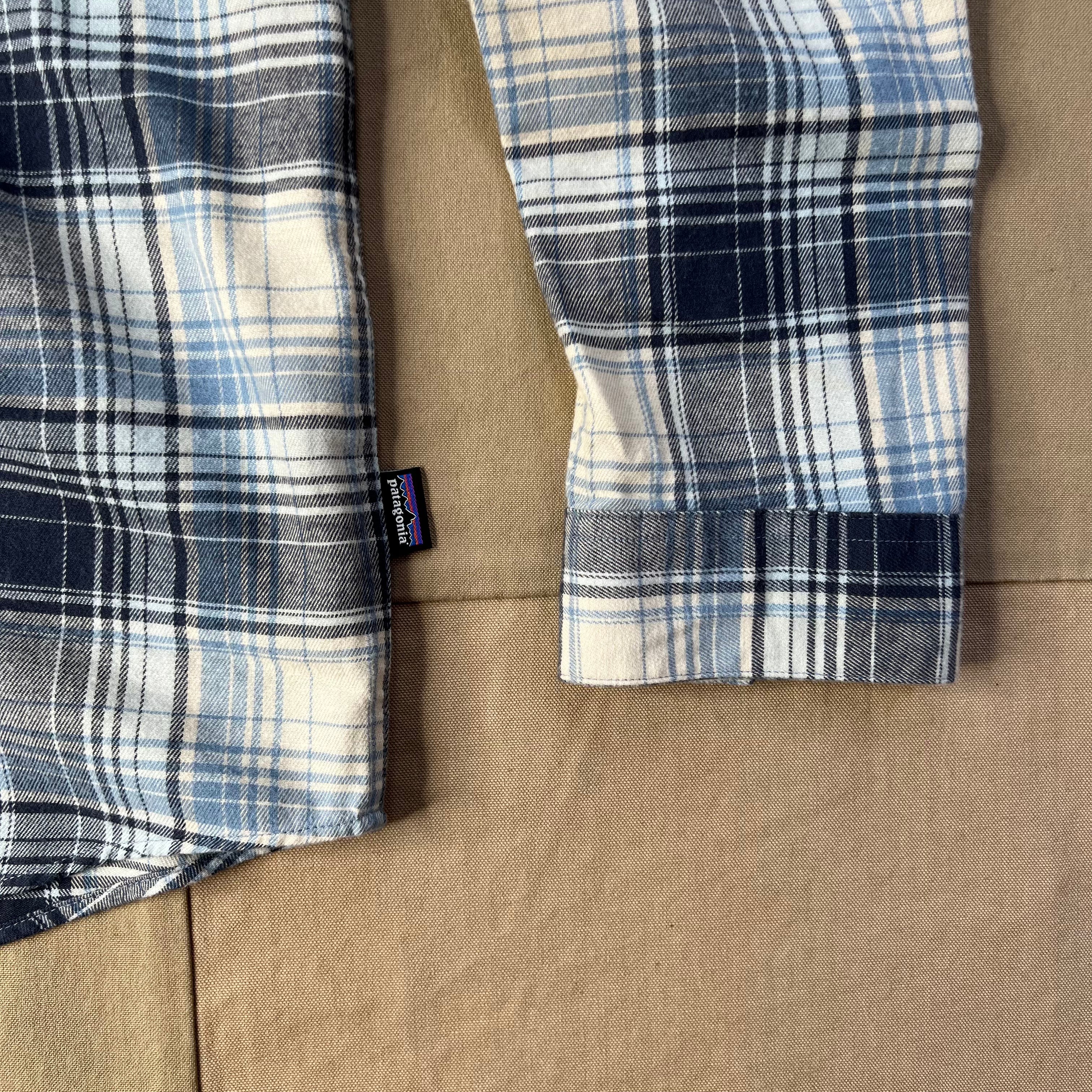 Men's Lightweight Fjord Flannel Shirt, Foggy: Virtually Blue