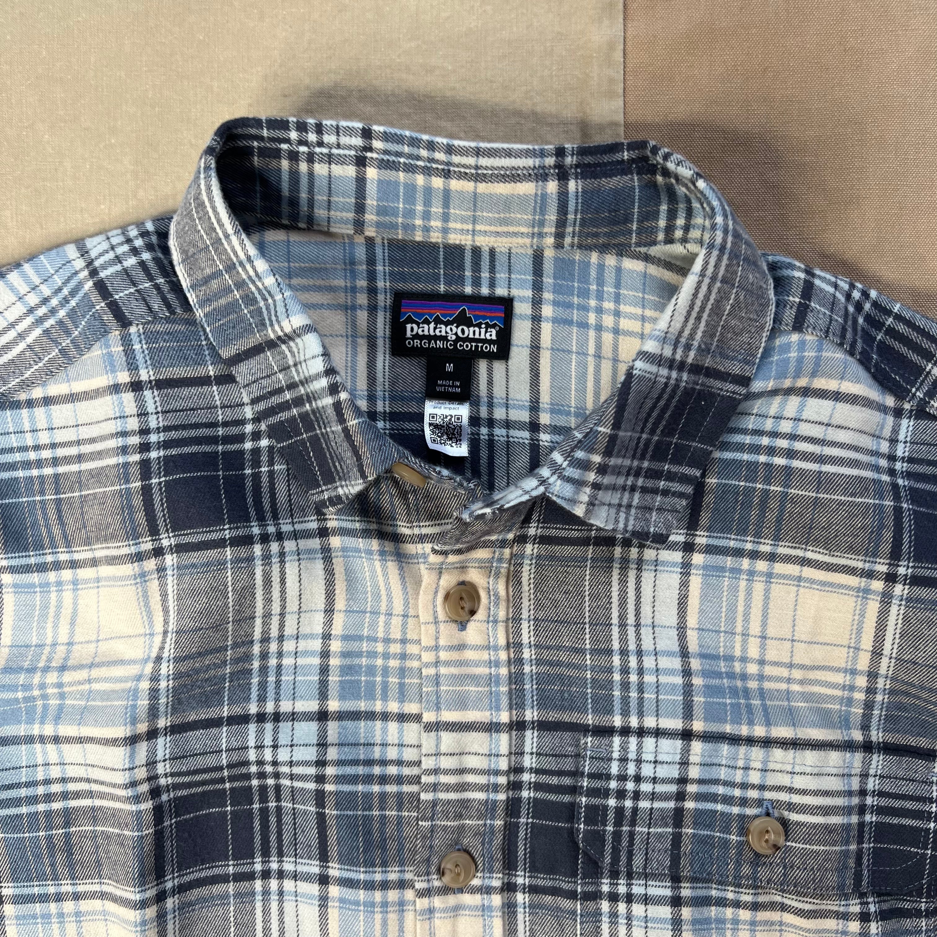 Men's Lightweight Fjord Flannel Shirt, Foggy: Virtually Blue