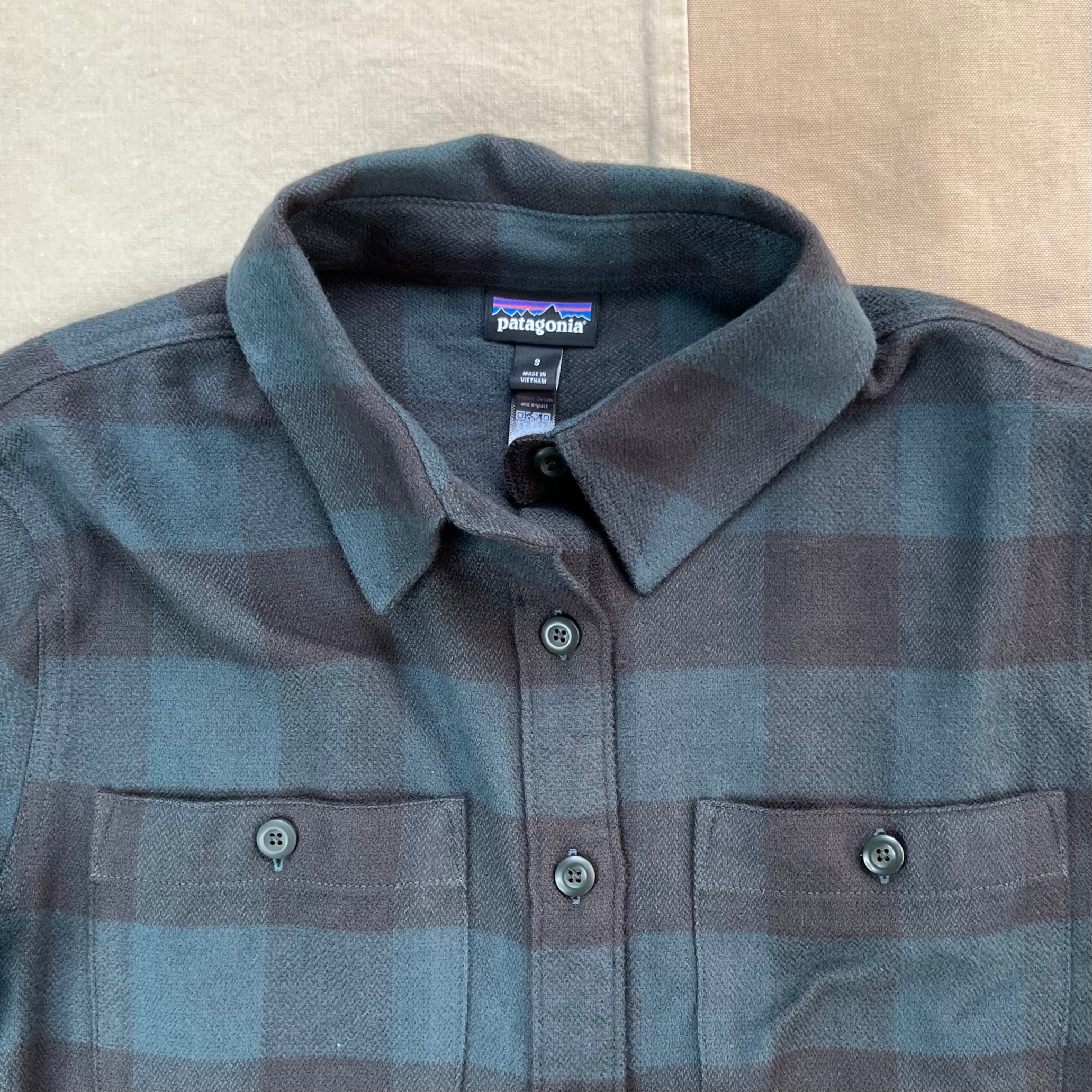Women's Fjord Flannel Shirt, Buffalo Check: Old Growth Green