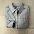 Women's Fjord Flannel Shirt, Whole Weave: Seabird Grey