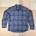Men's Lightweight Fjord Flannel Shirt, Paw: Smolder Blue