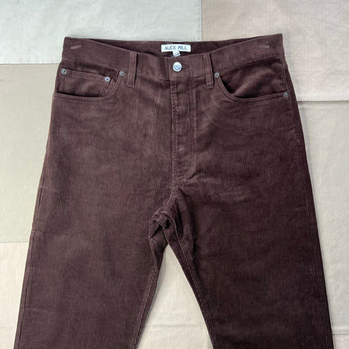 AM Original 5 Pocket Cord, Chocolate