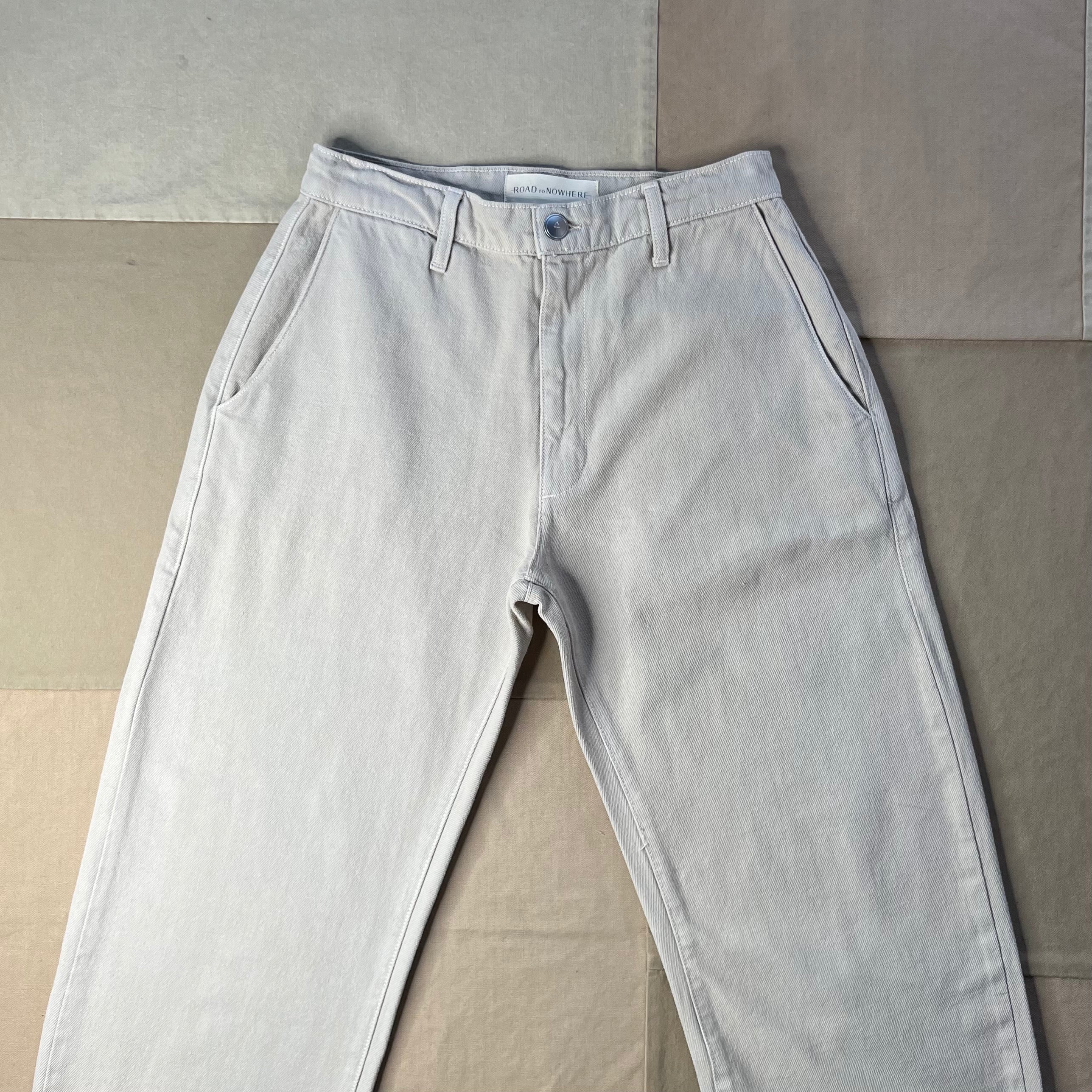 Women's Pilon Jean in Garment-Dyed Recycled Cotton, Origami