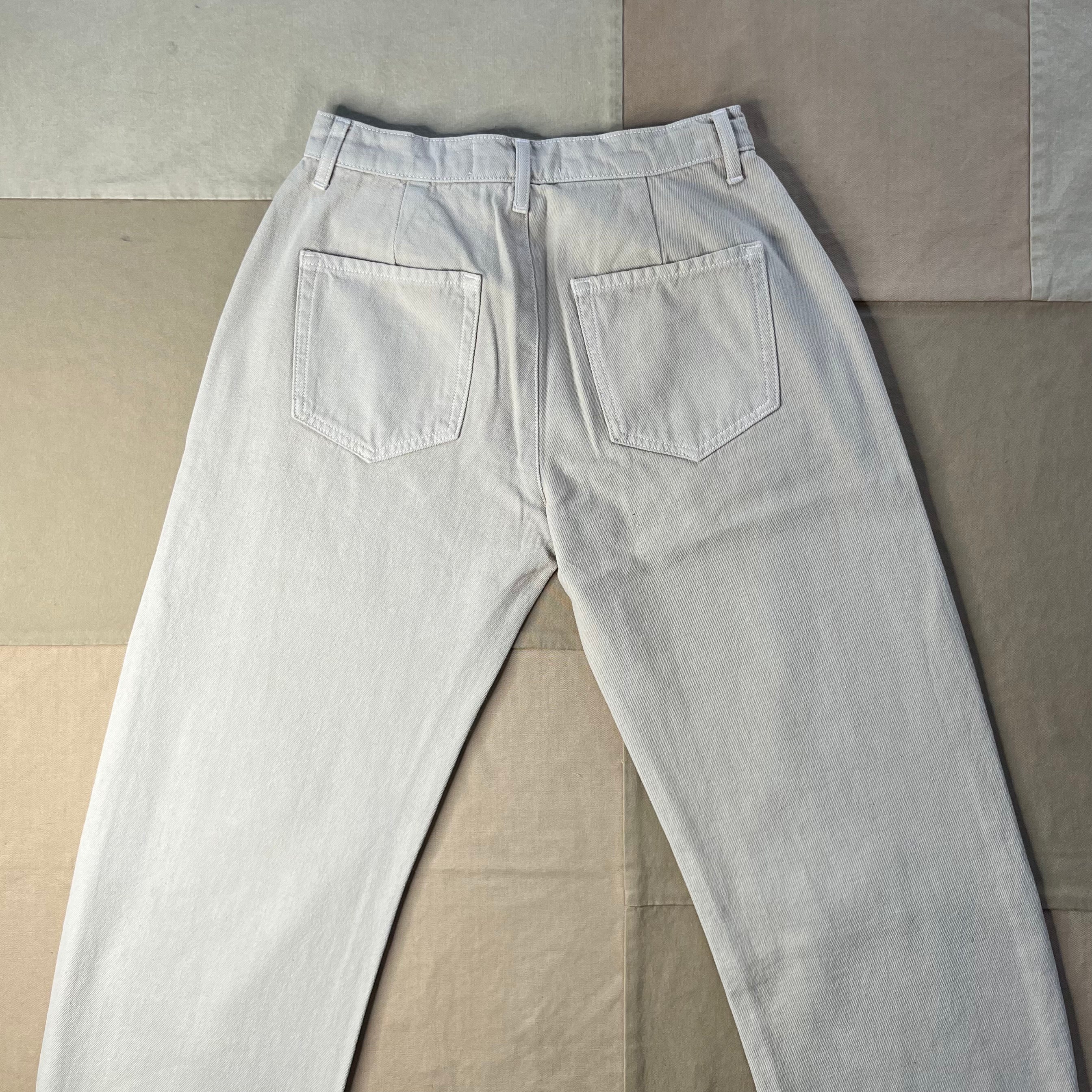 Women's Pilon Jean in Garment-Dyed Recycled Cotton, Origami