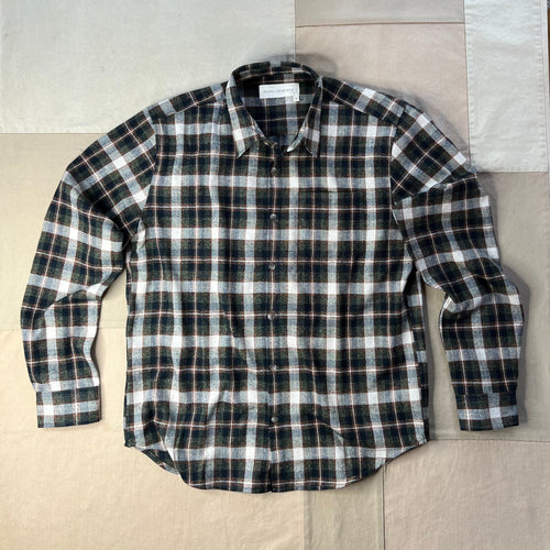 Accord Shirt, Charcoal Plaid