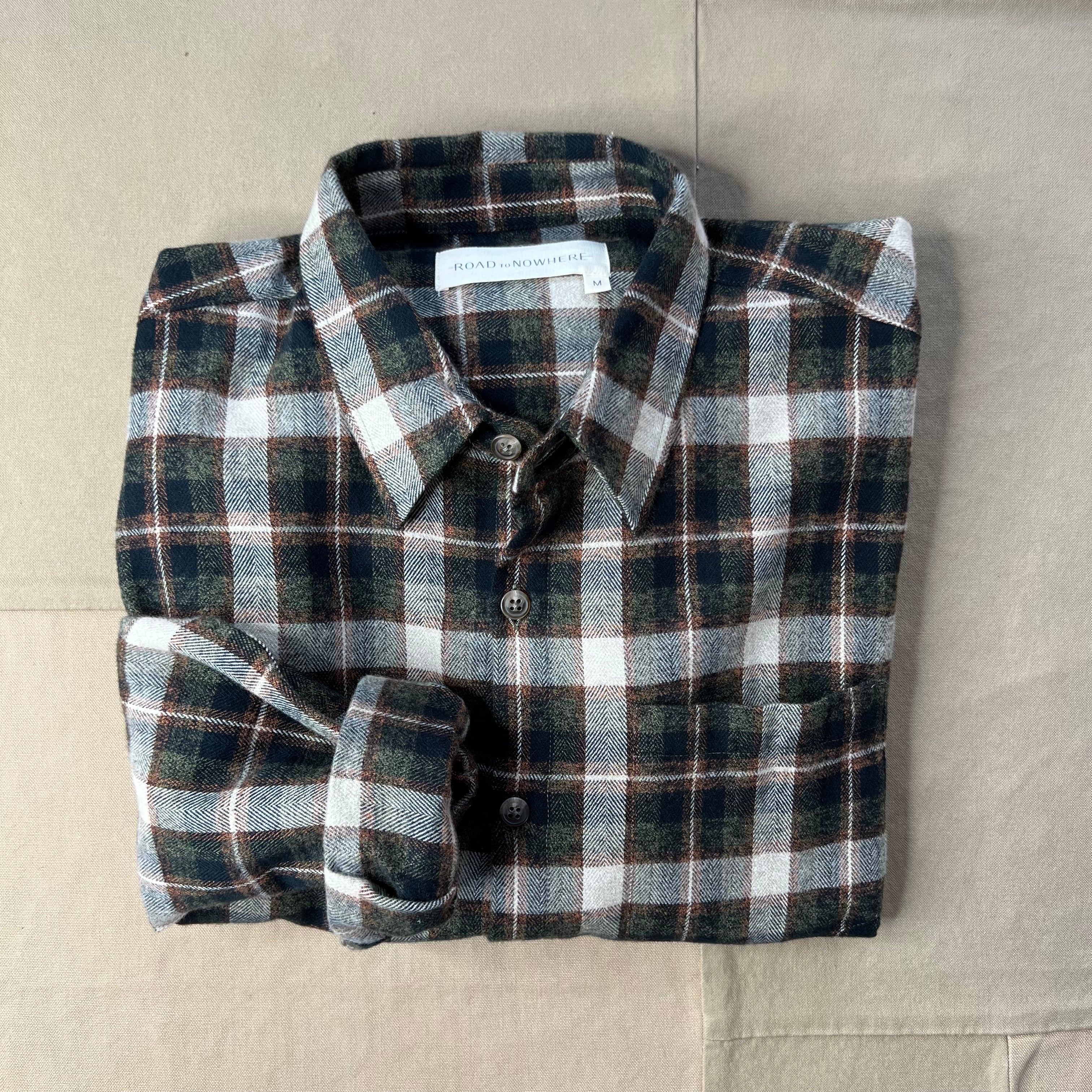 Accord Shirt, Charcoal Plaid