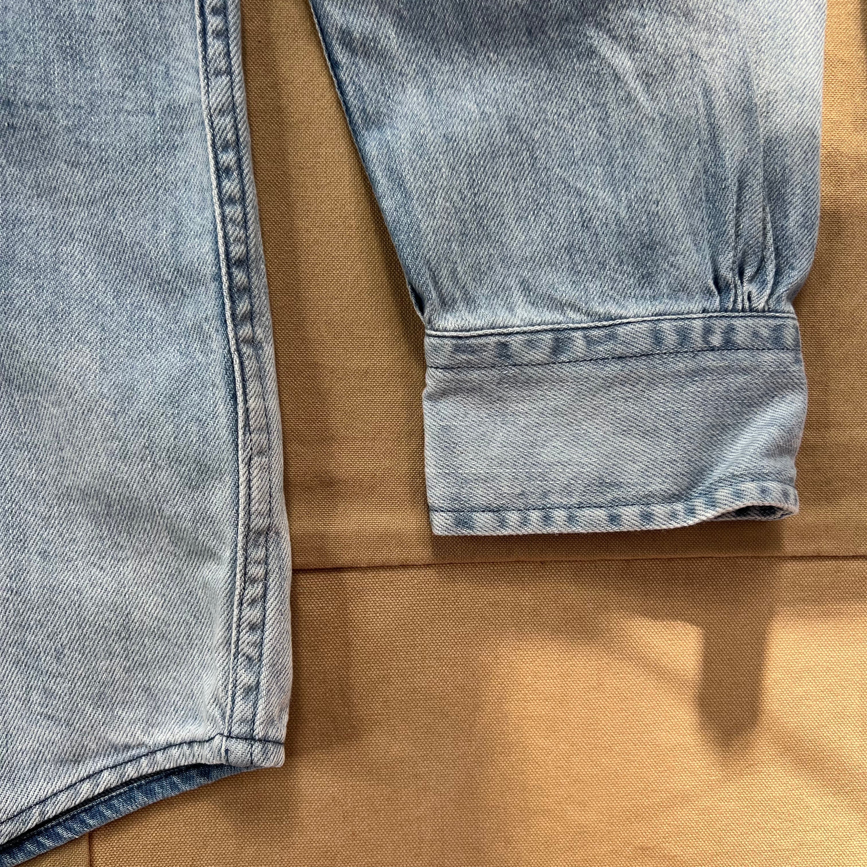 Archival Denim Shirt in Cotton Twill