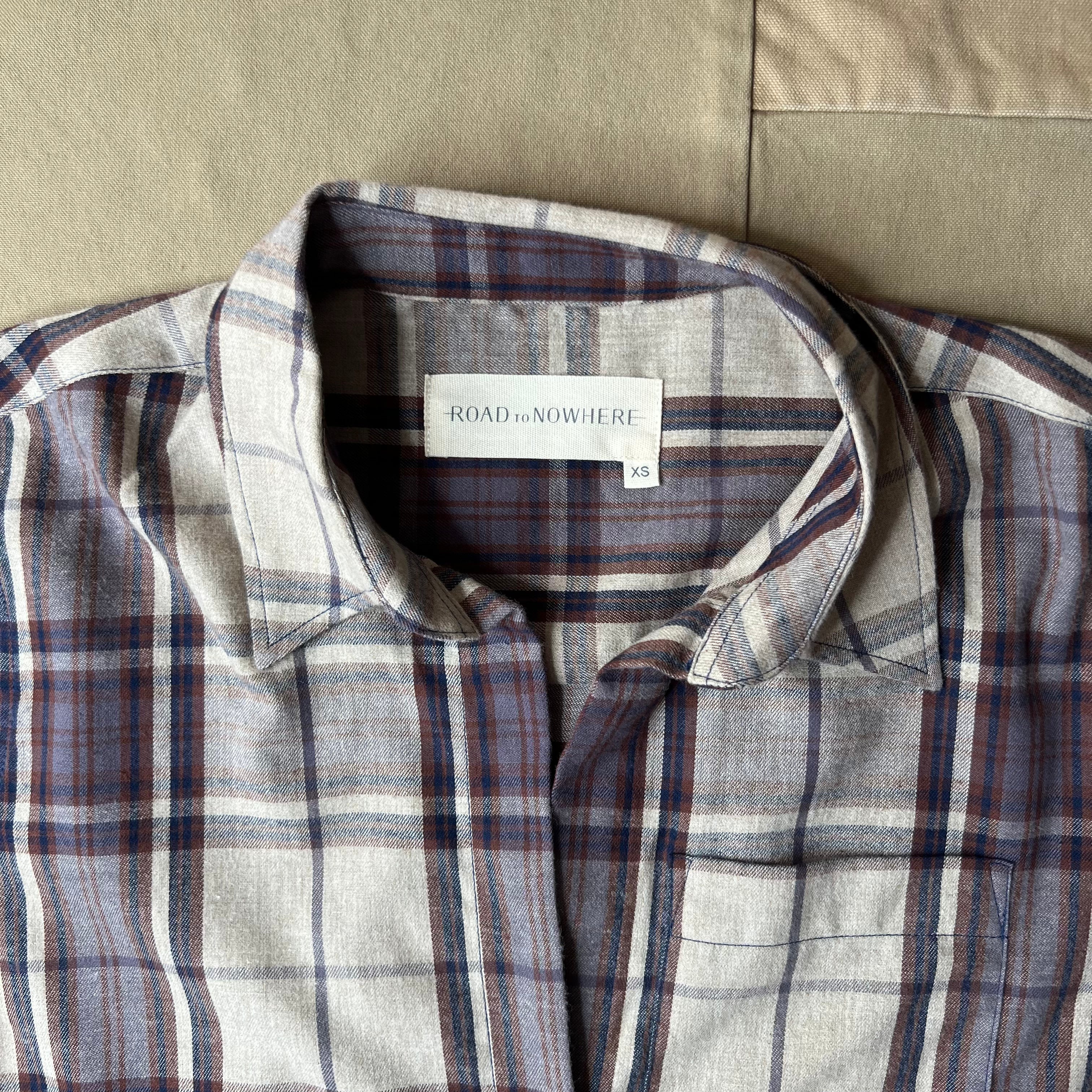 Women's Mila Japanese Cotton Flannel, Lilac Plaid