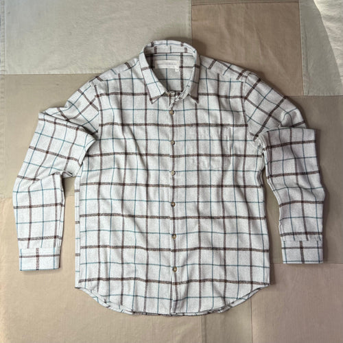 Accord Shirt, Oatmeal Windowpane