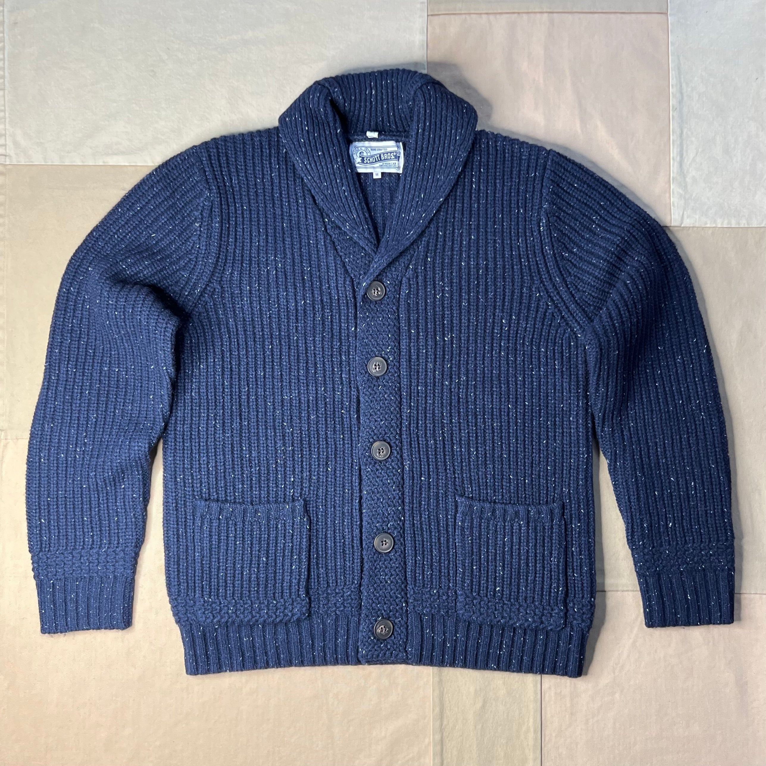 Donegal Cardigan, Navy