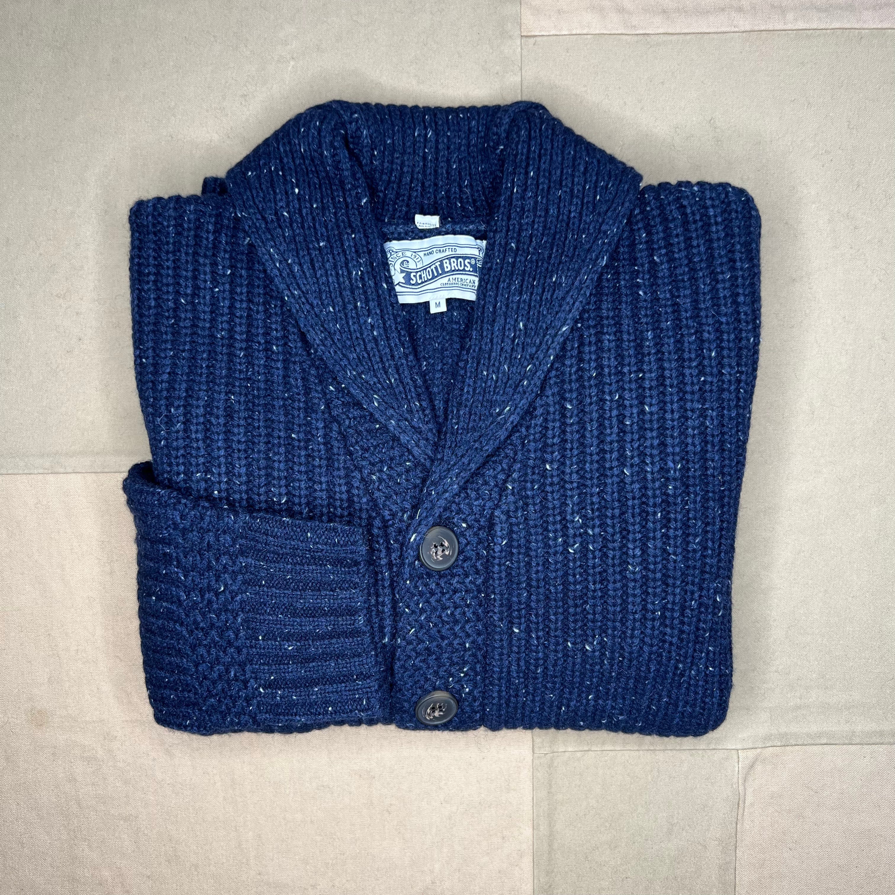 Donegal Cardigan, Navy