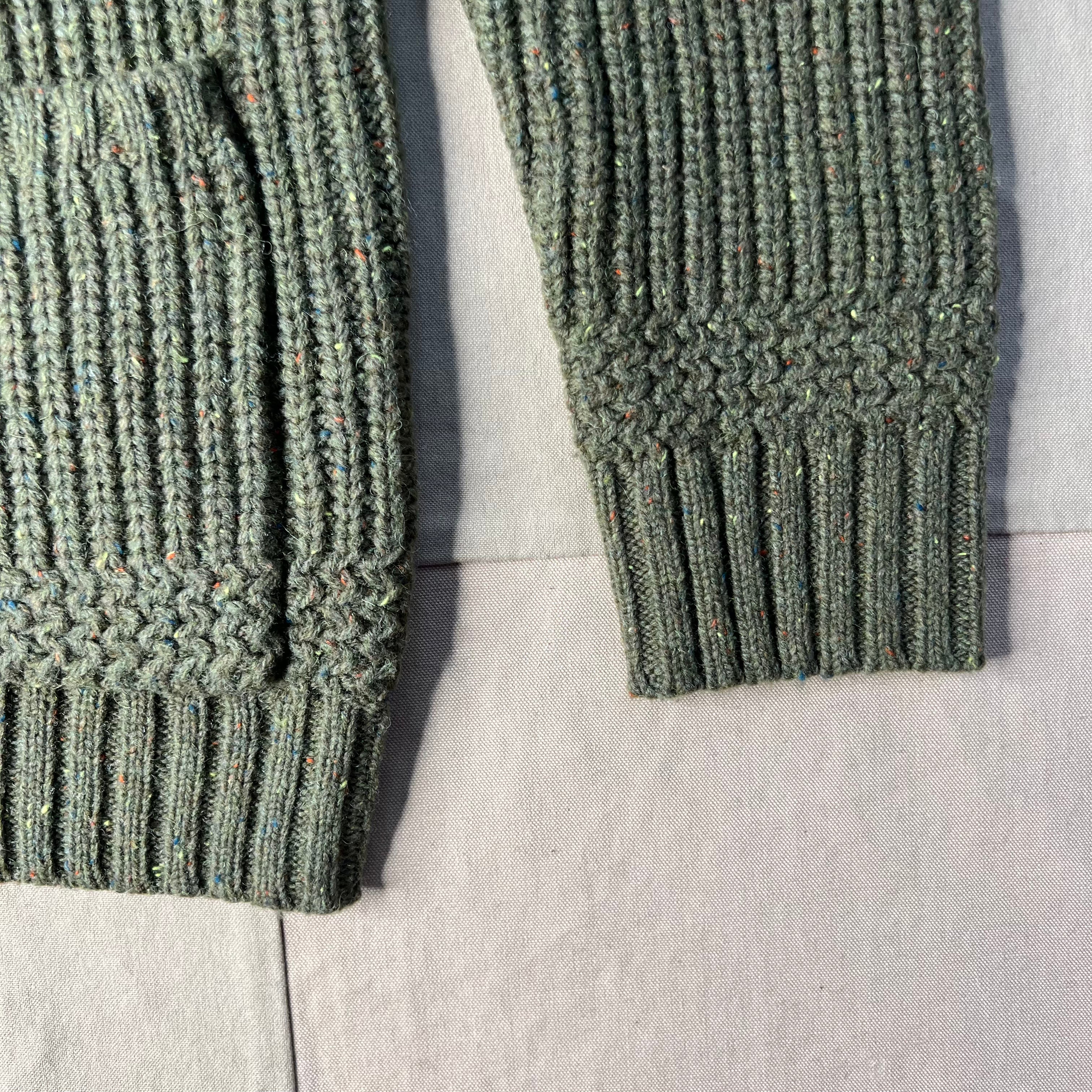 Donegal Cardigan, Olive