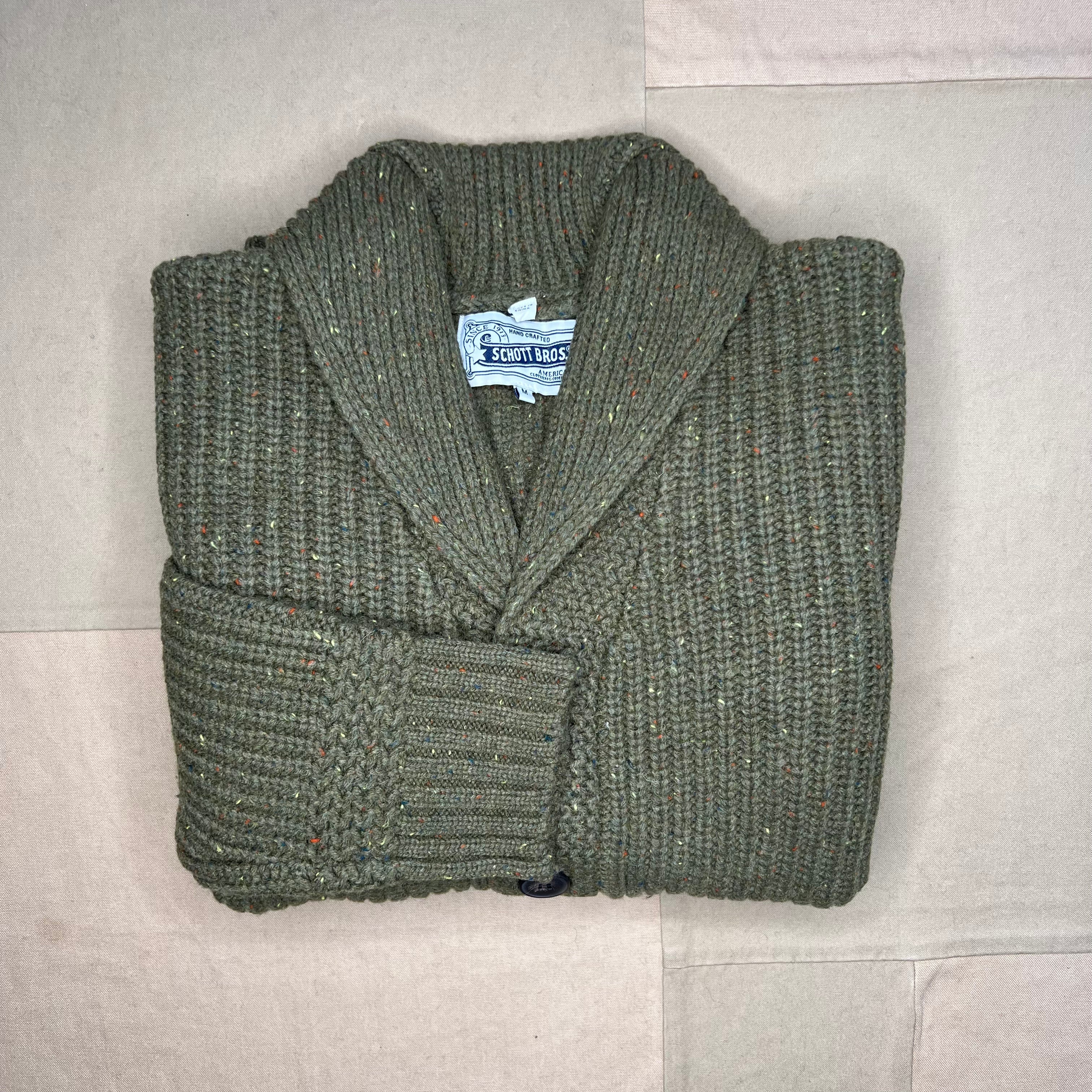 Donegal Cardigan, Olive