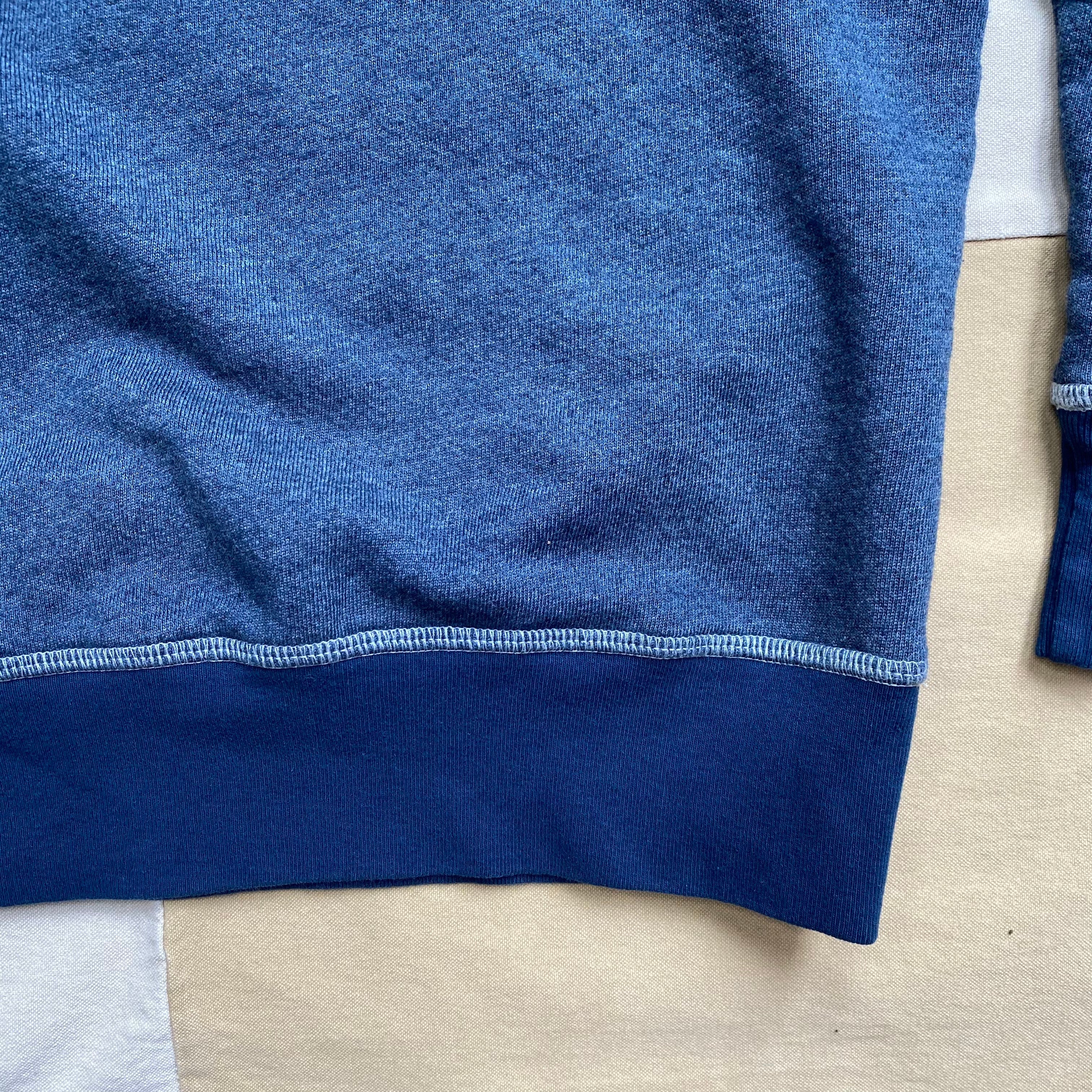 French Terry Crewneck Sweatshirt, Navy