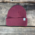 Anchor Upcycled Cotton Beanie, Plum