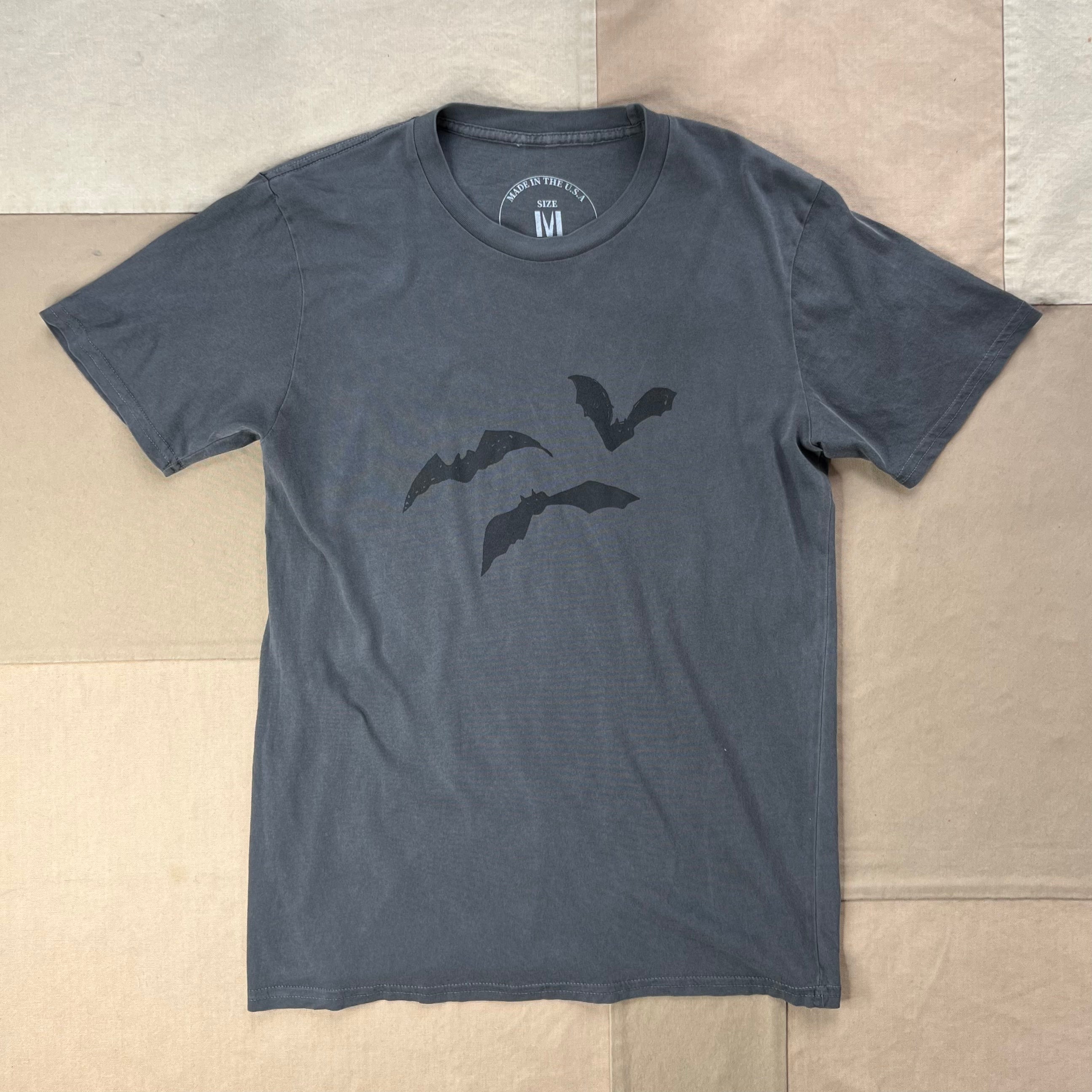 Bats T-Shirt, Charcoal