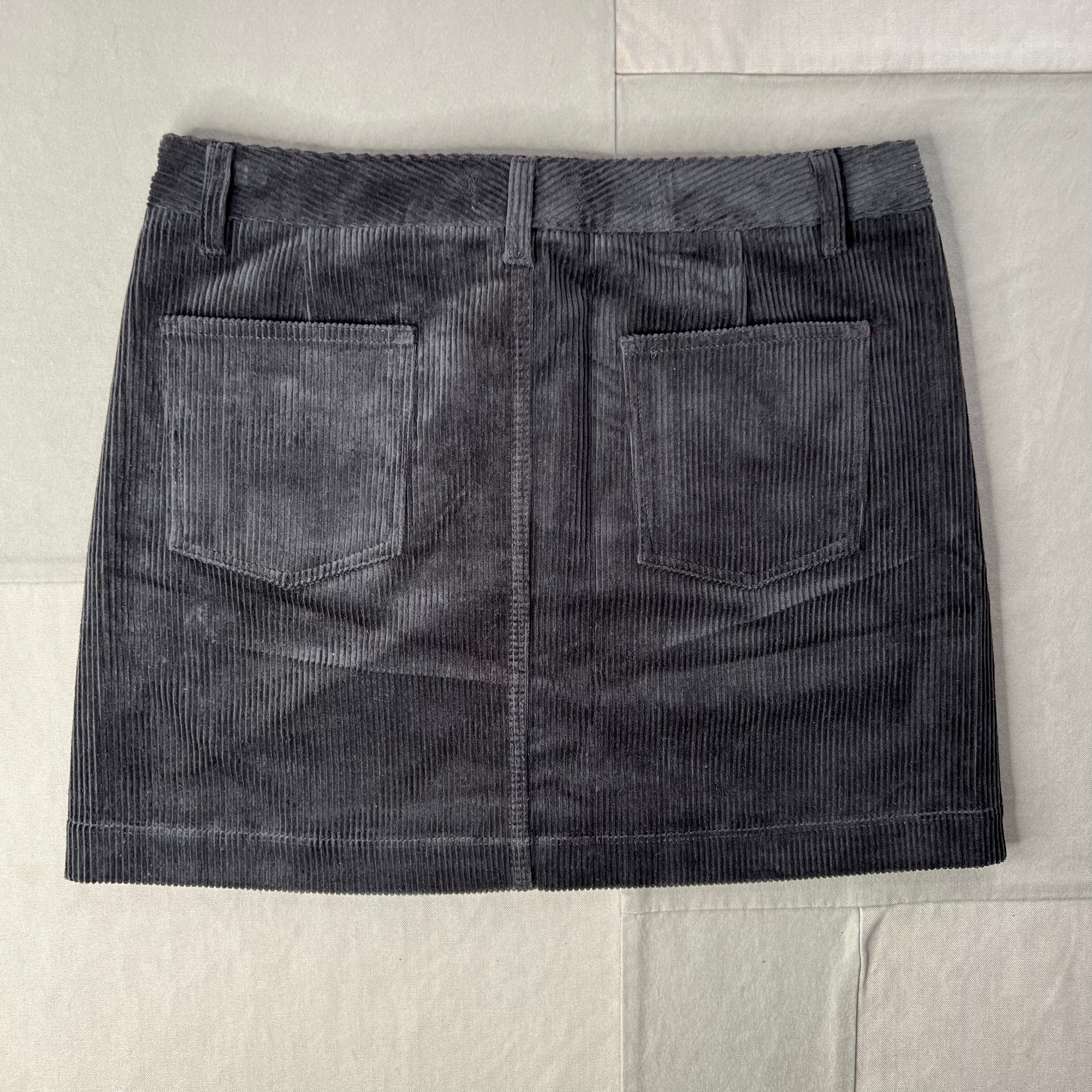 Camden Skirt in Corduroy, Chocolate