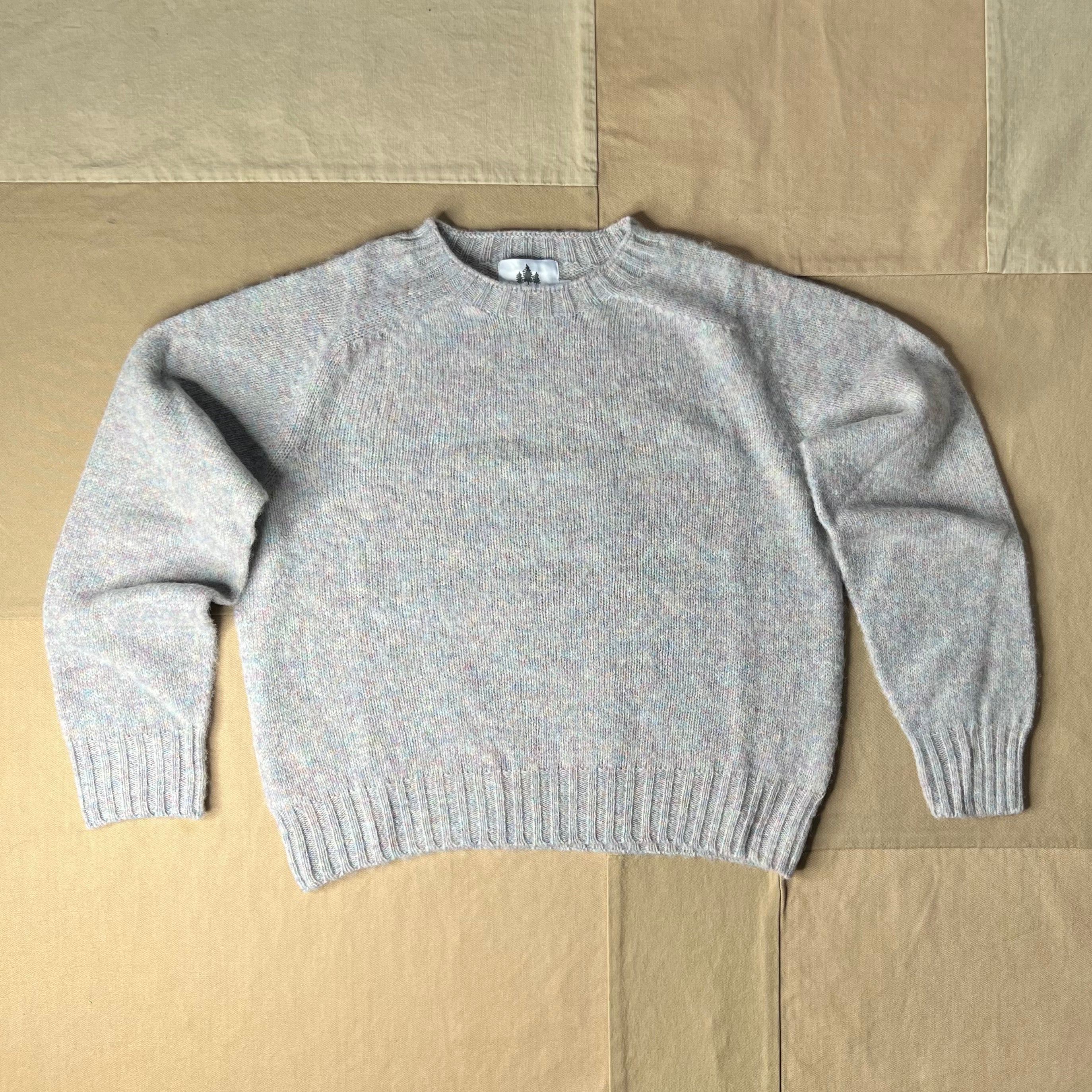 Women's Brushed Shaggy Crew Sweater, Aurora