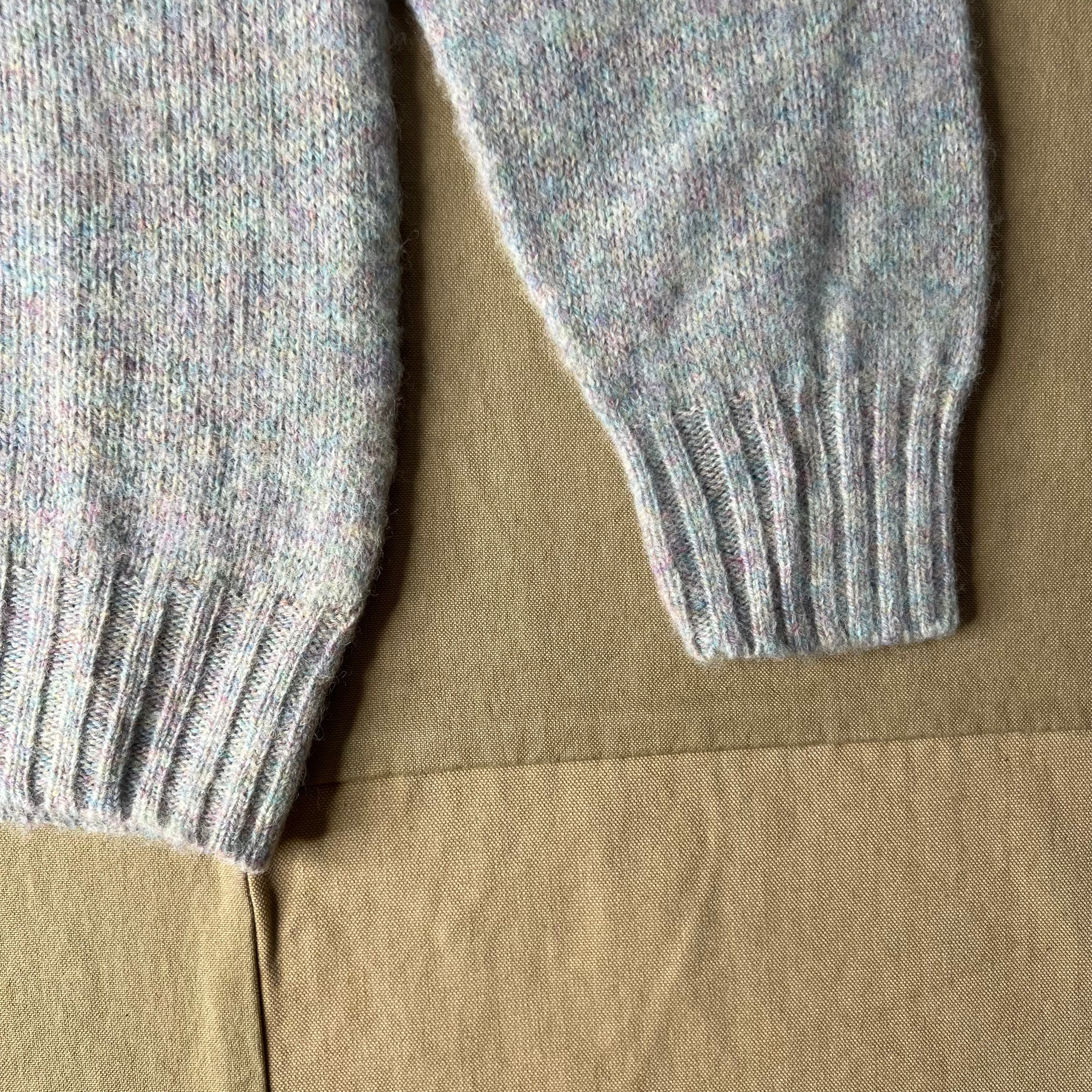 Women's Brushed Shaggy Crew Sweater, Aurora