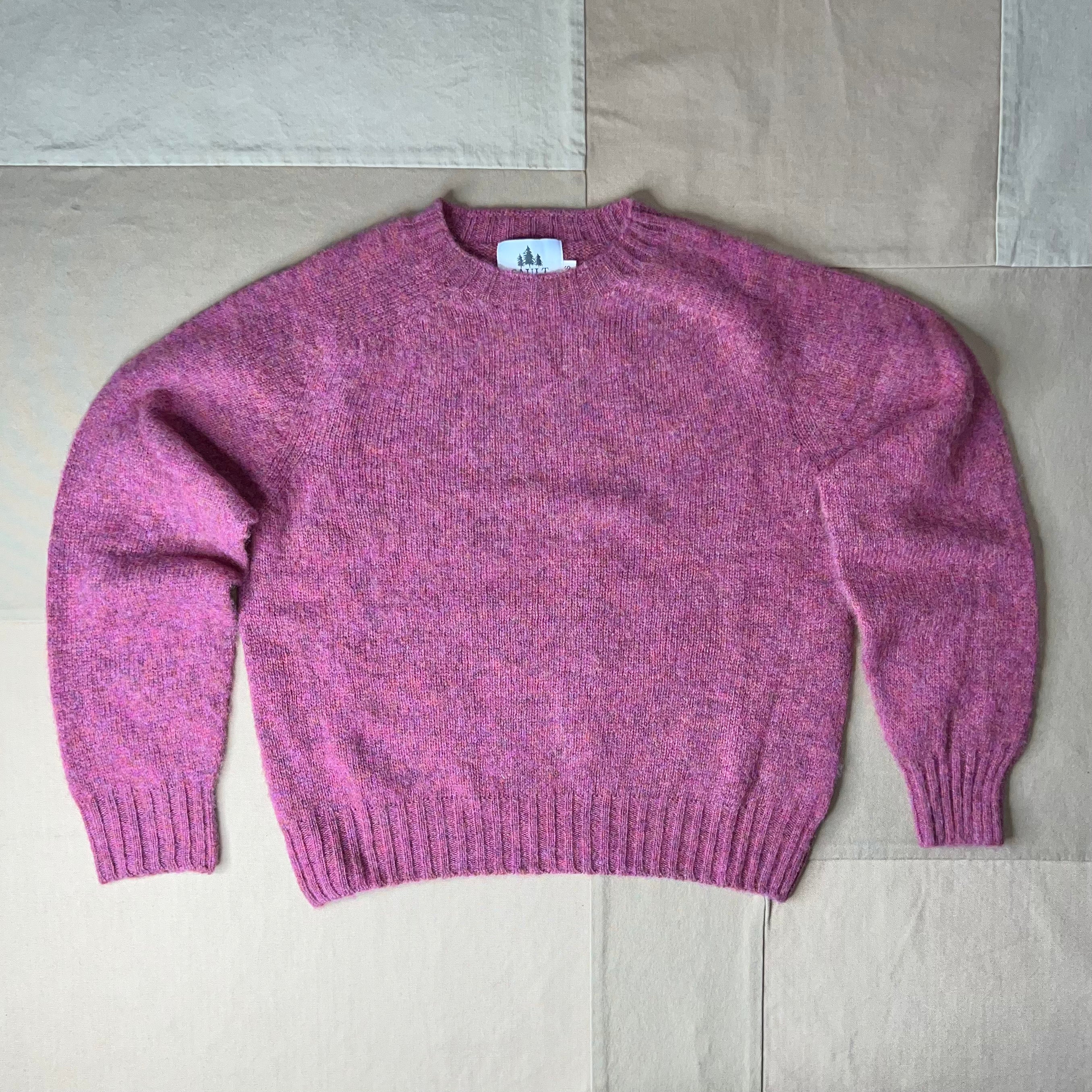 Women's Brushed Shaggy Crew Sweater, Zinna