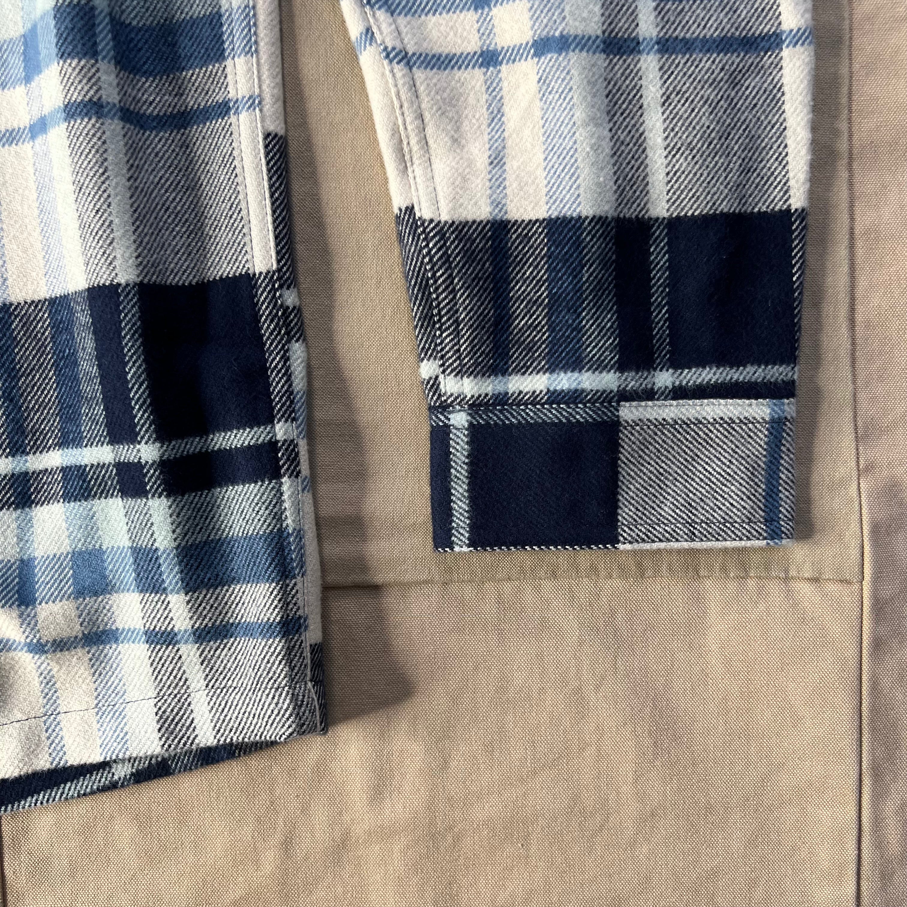 Men's Fjord Flannel Shirt, Hibernate: Sunken Blue