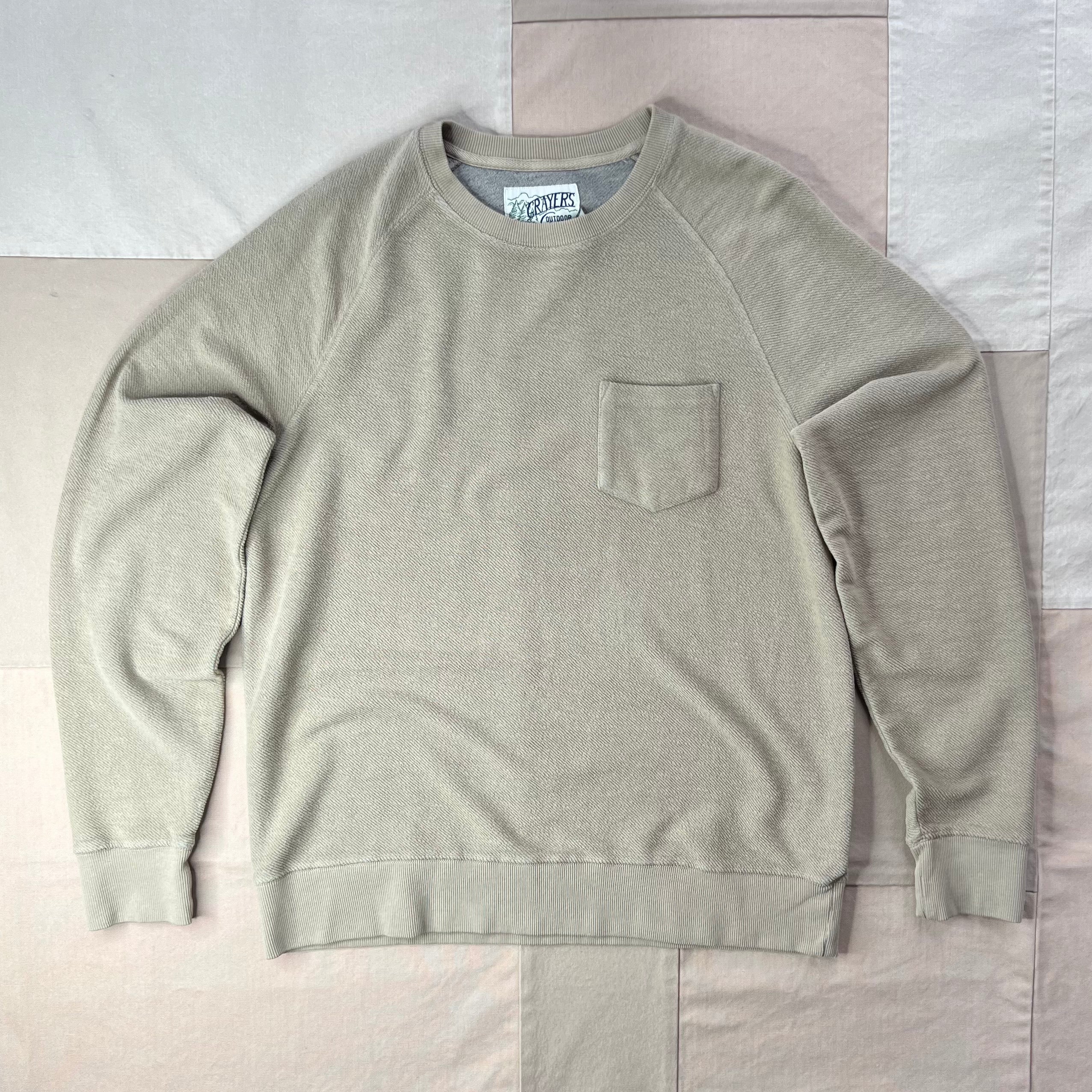 Dunlop Reverse Fleece Crewneck, Trench