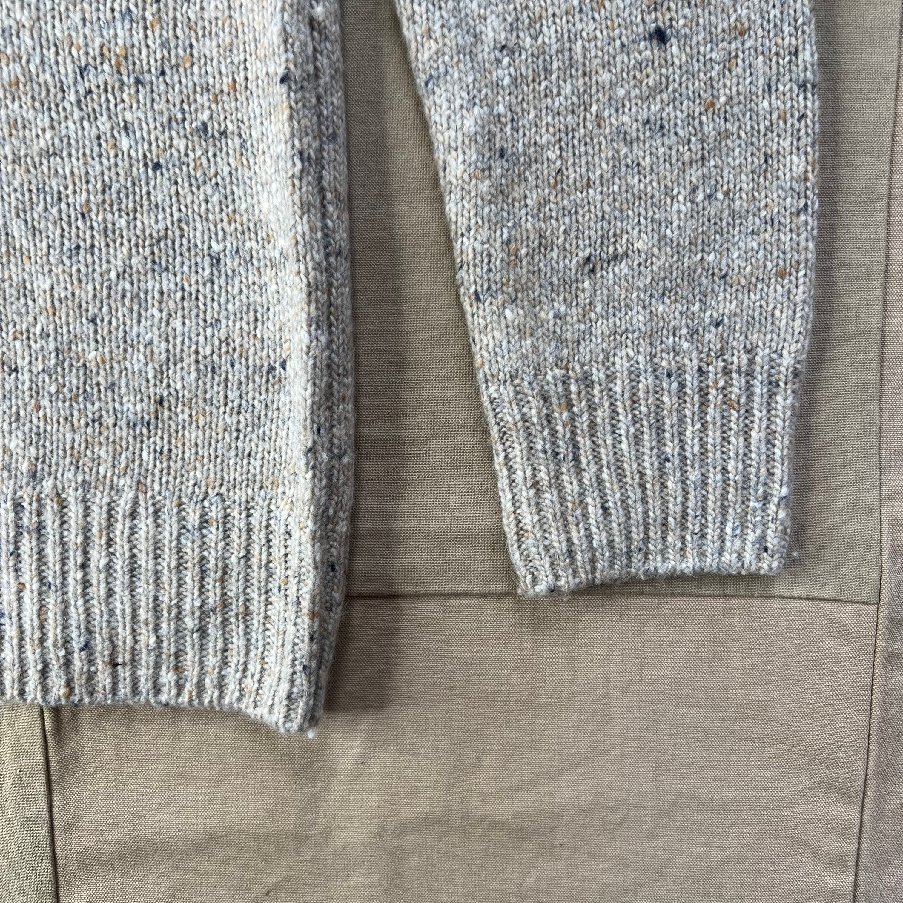 Donegal Crewneck Sweater Oatmeal